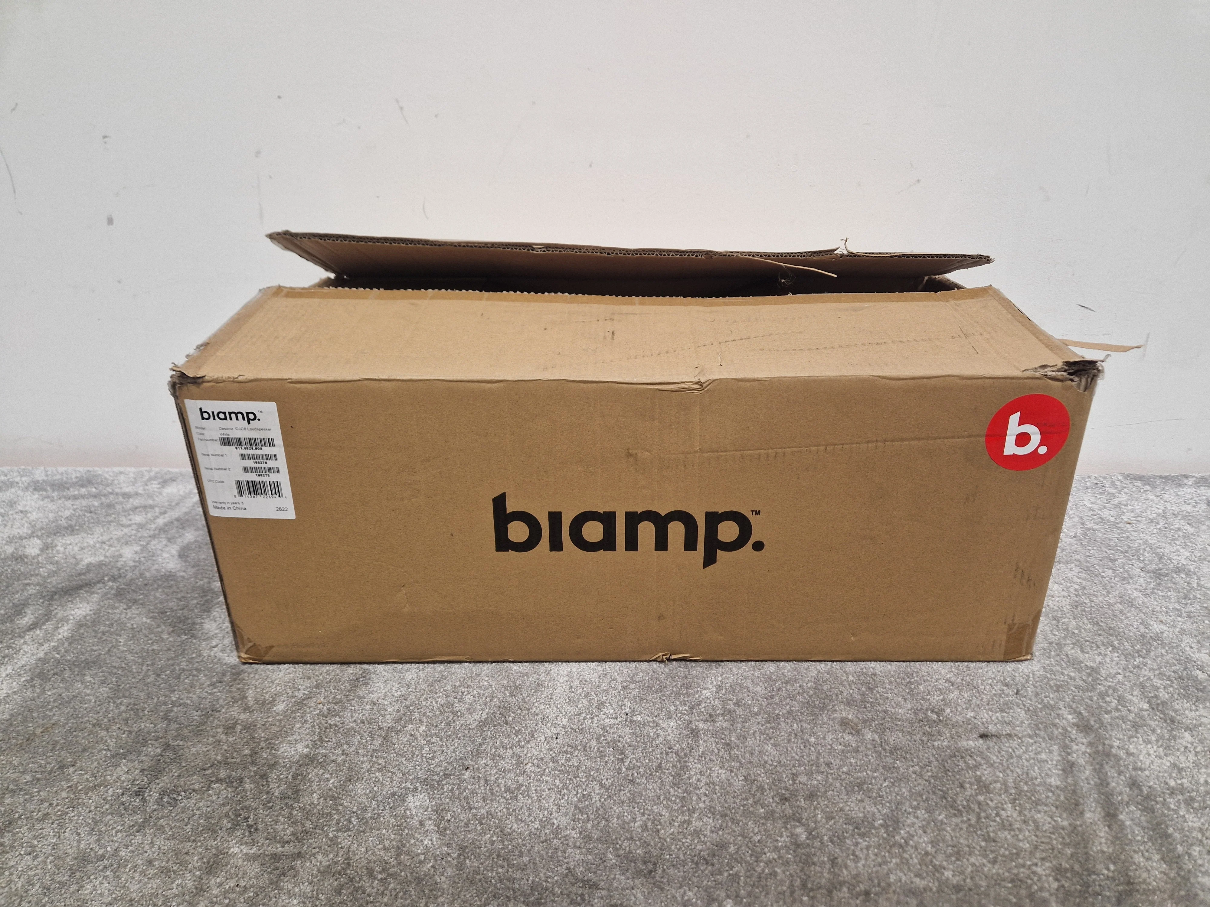 Biamp Desono C-ic6 Loudspeaker - In-Ceiling Speaker, 70/100V - Open Box - Image 2