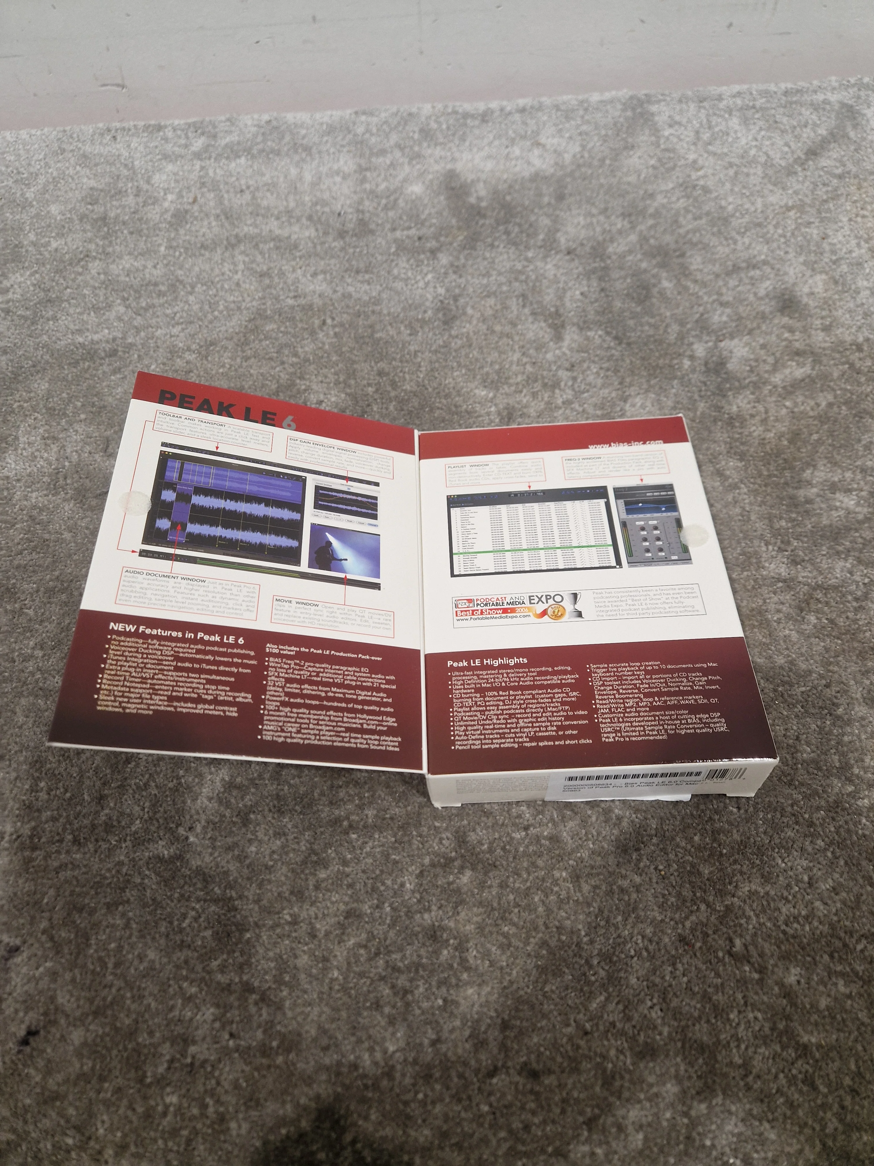 Bias Peak LE6 software - Excellent w/ Original Box - Image 7