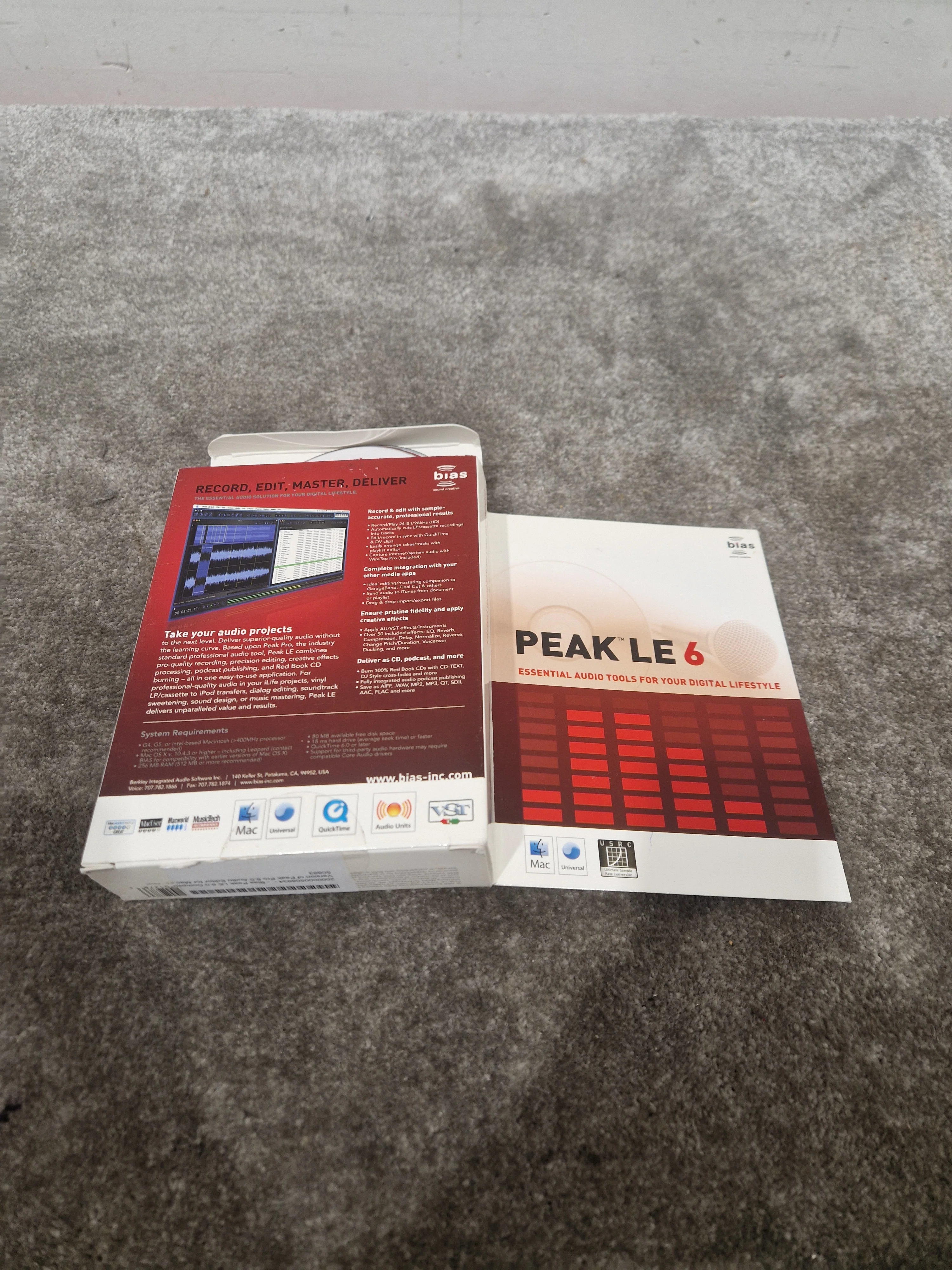 Bias Peak LE6 software - Excellent w/ Original Box - Image 9