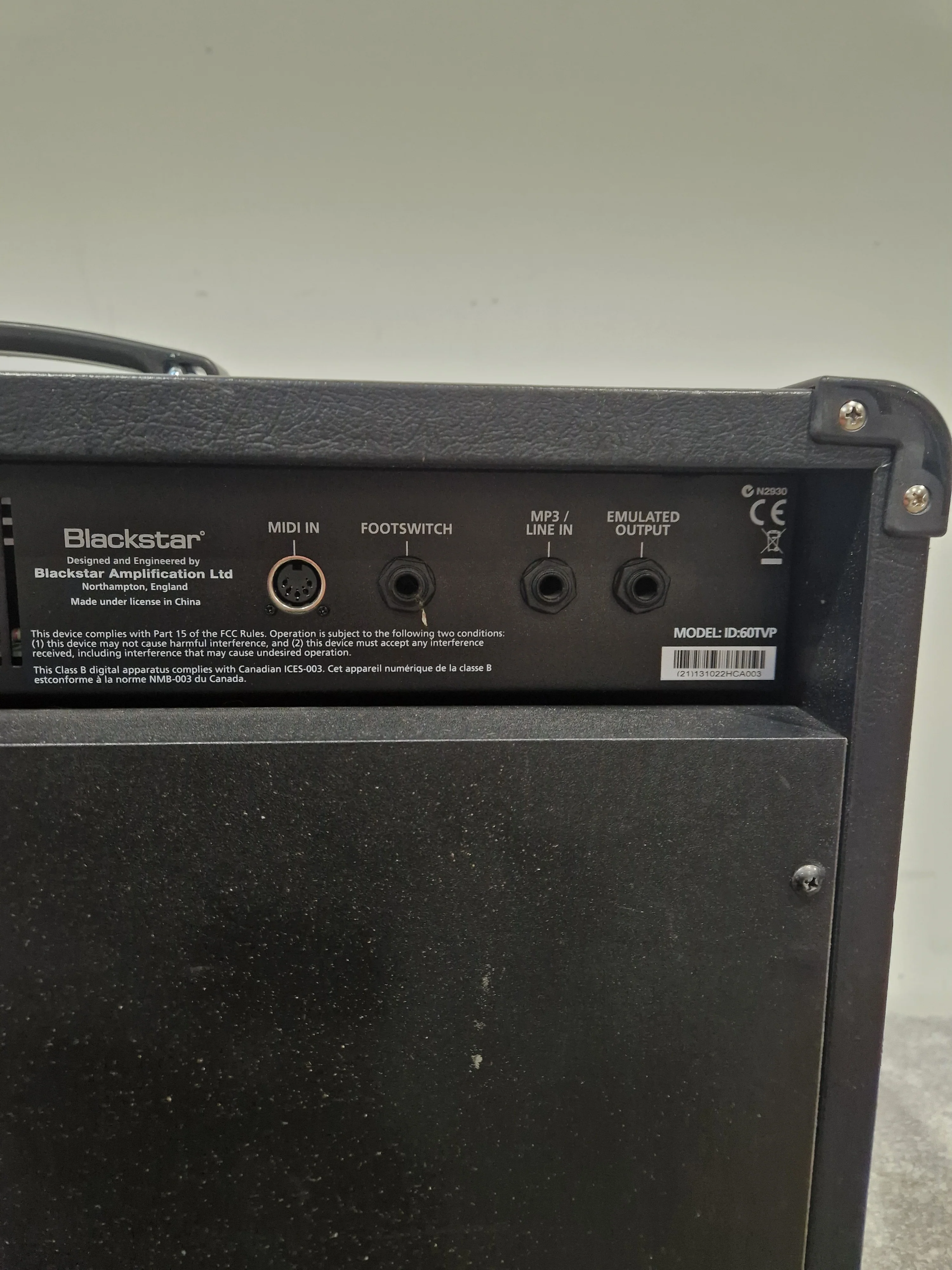 Black Star ID-60TVP - 60W Programmable Guitar Amplifier - Excellent w/ Power Supply & Footswitch - Image 4