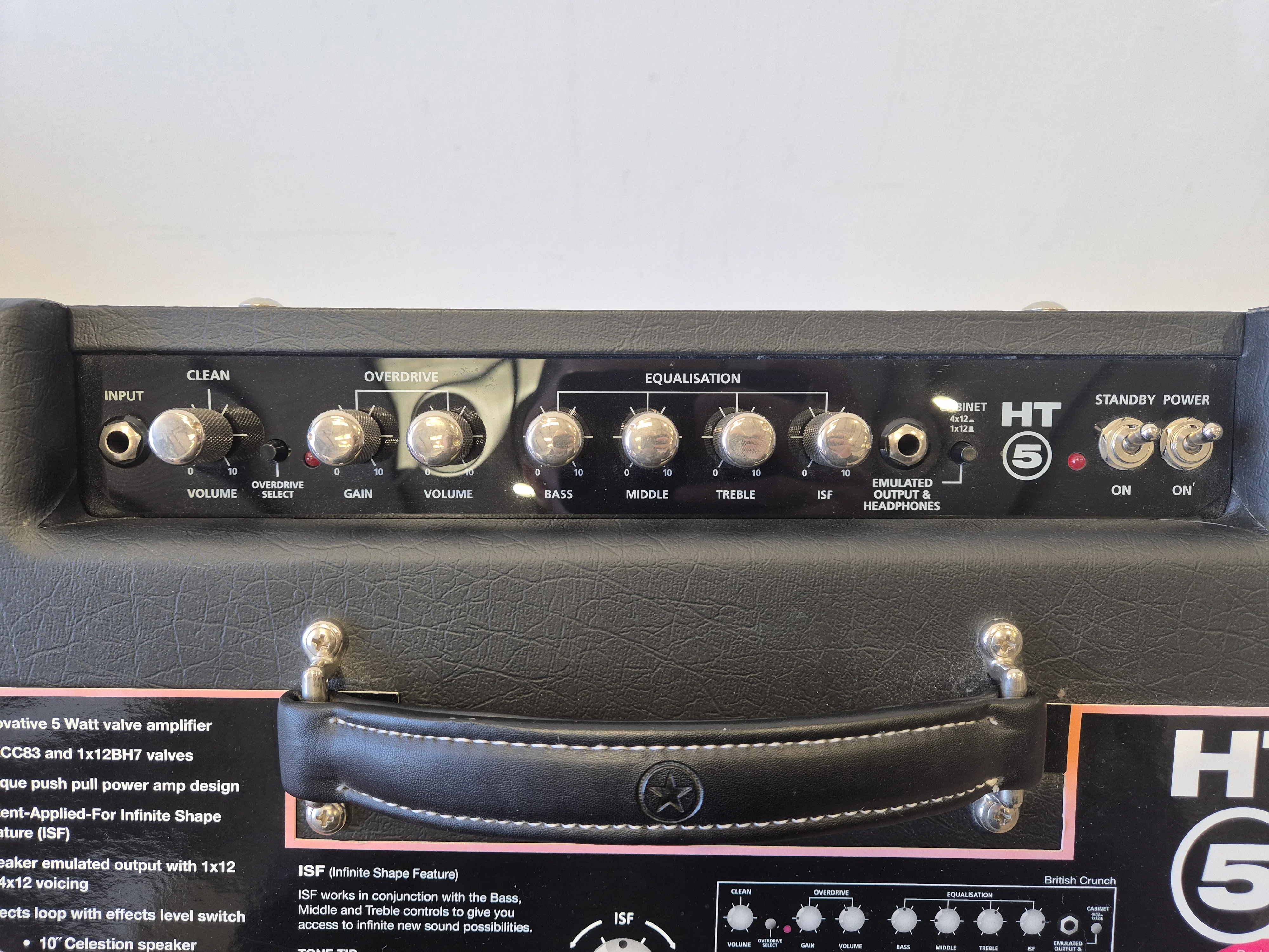Blackstar HT 5 - Low-Wattage Valve Combo Guitar Amplifier - Image 8