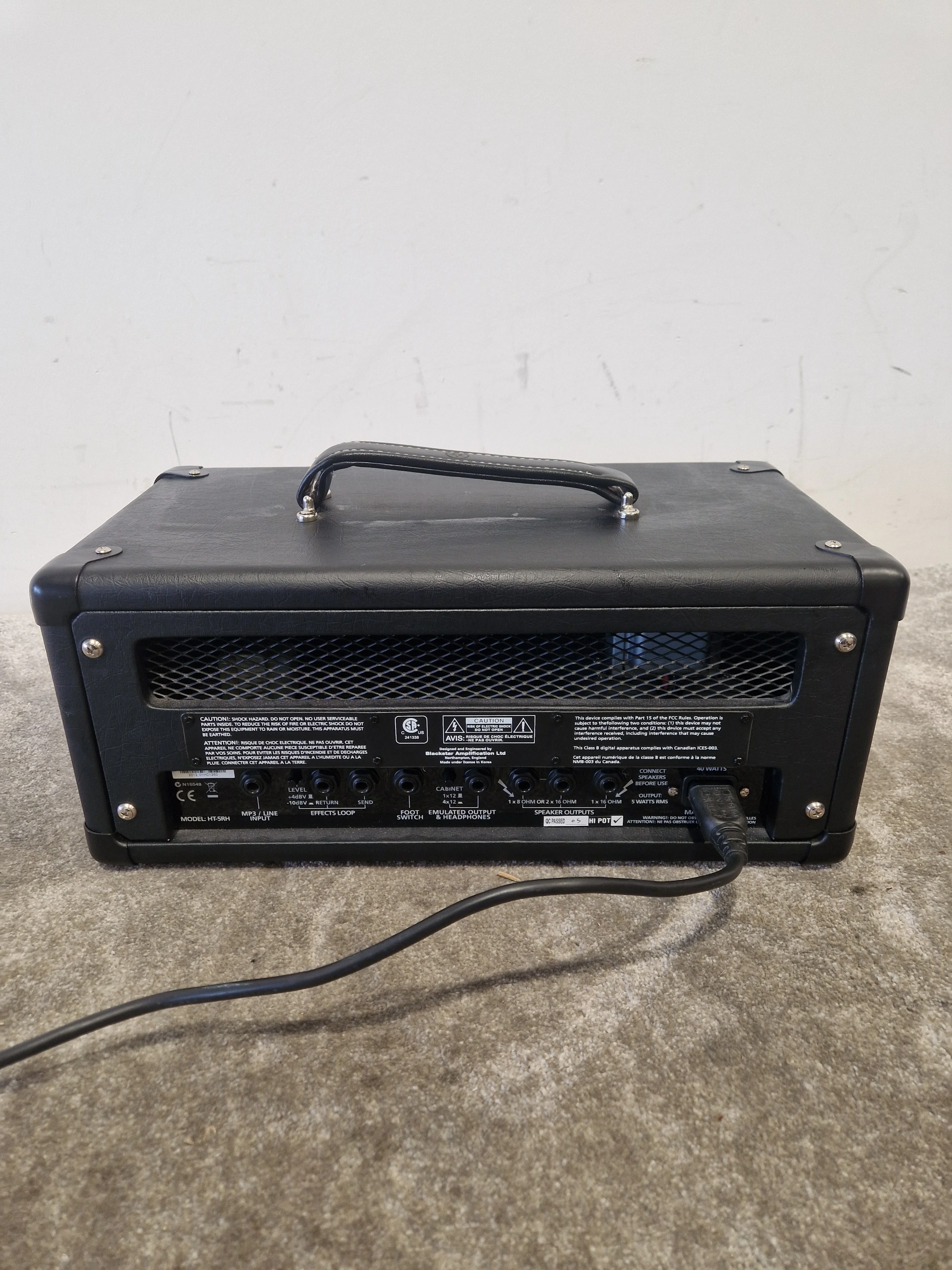 Blackstar HT-5RH - Guitar Amplifier Head - Black - Excellent w/ Footswitch - Image 11