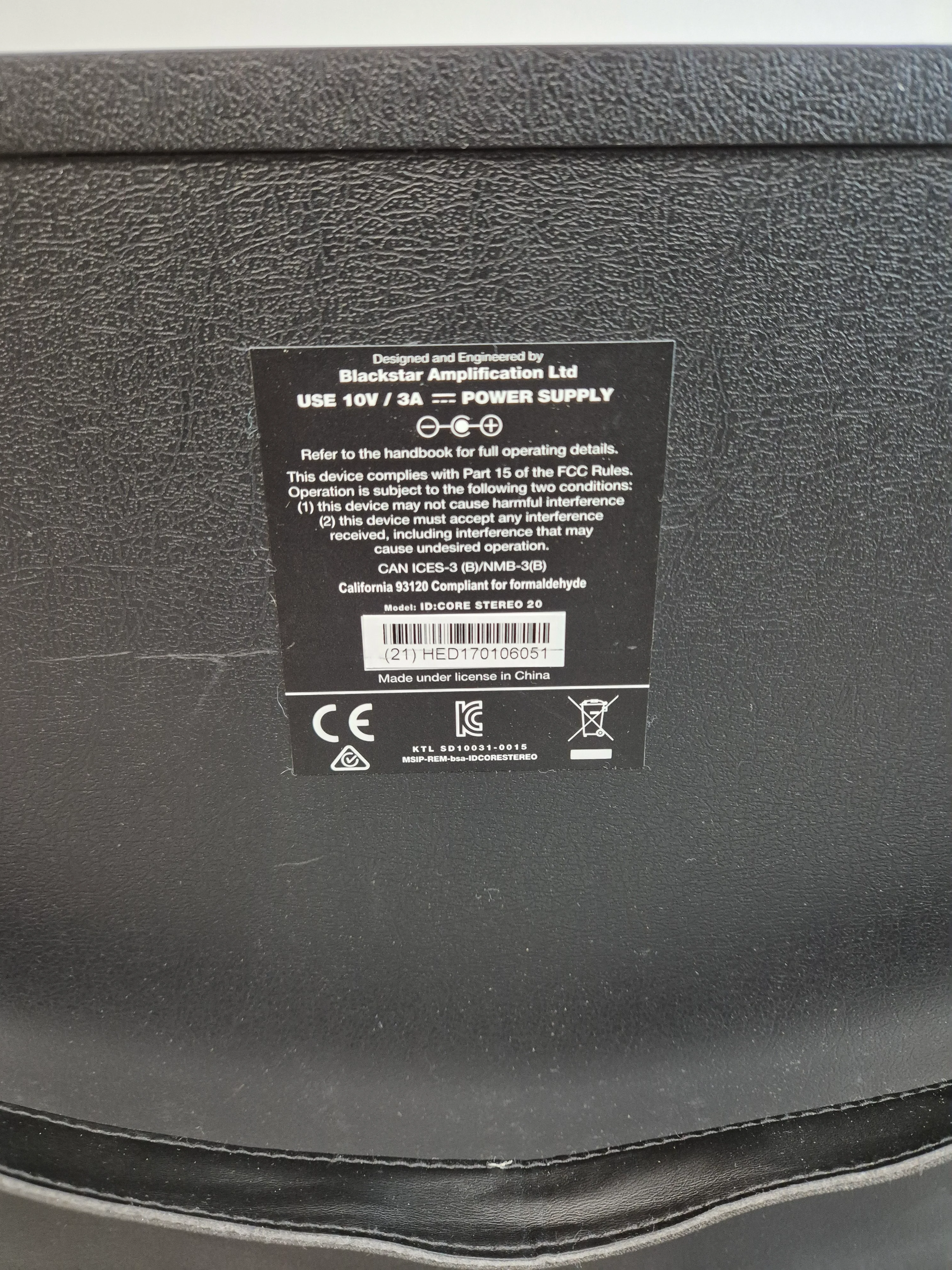 Blackstar ID Core Stereo 20 V2 - 20W Guitar Amplifier - Image 4