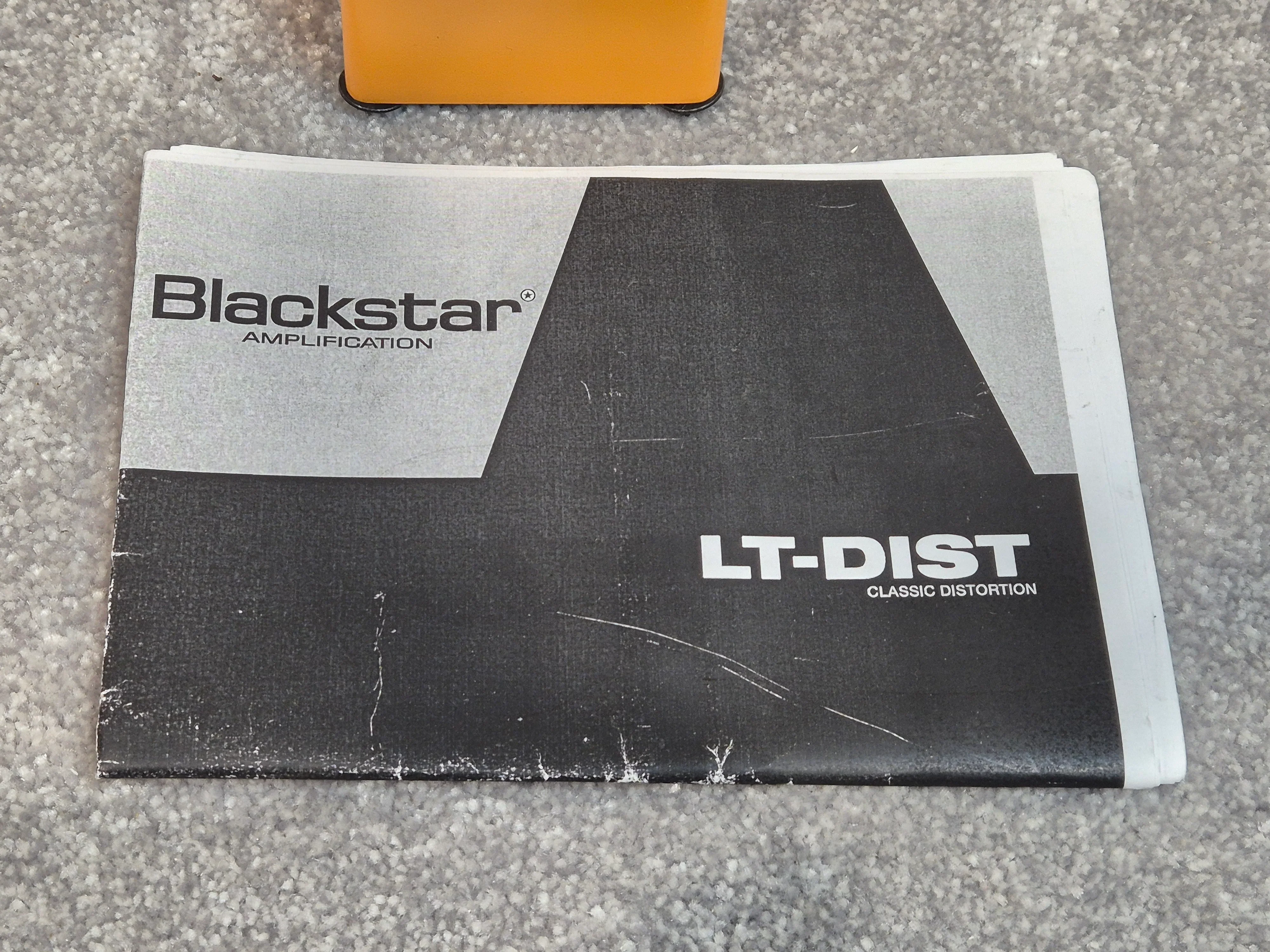 Blackstar LT Dist - Distortion Pedal with Manual - Yellow - Image 6