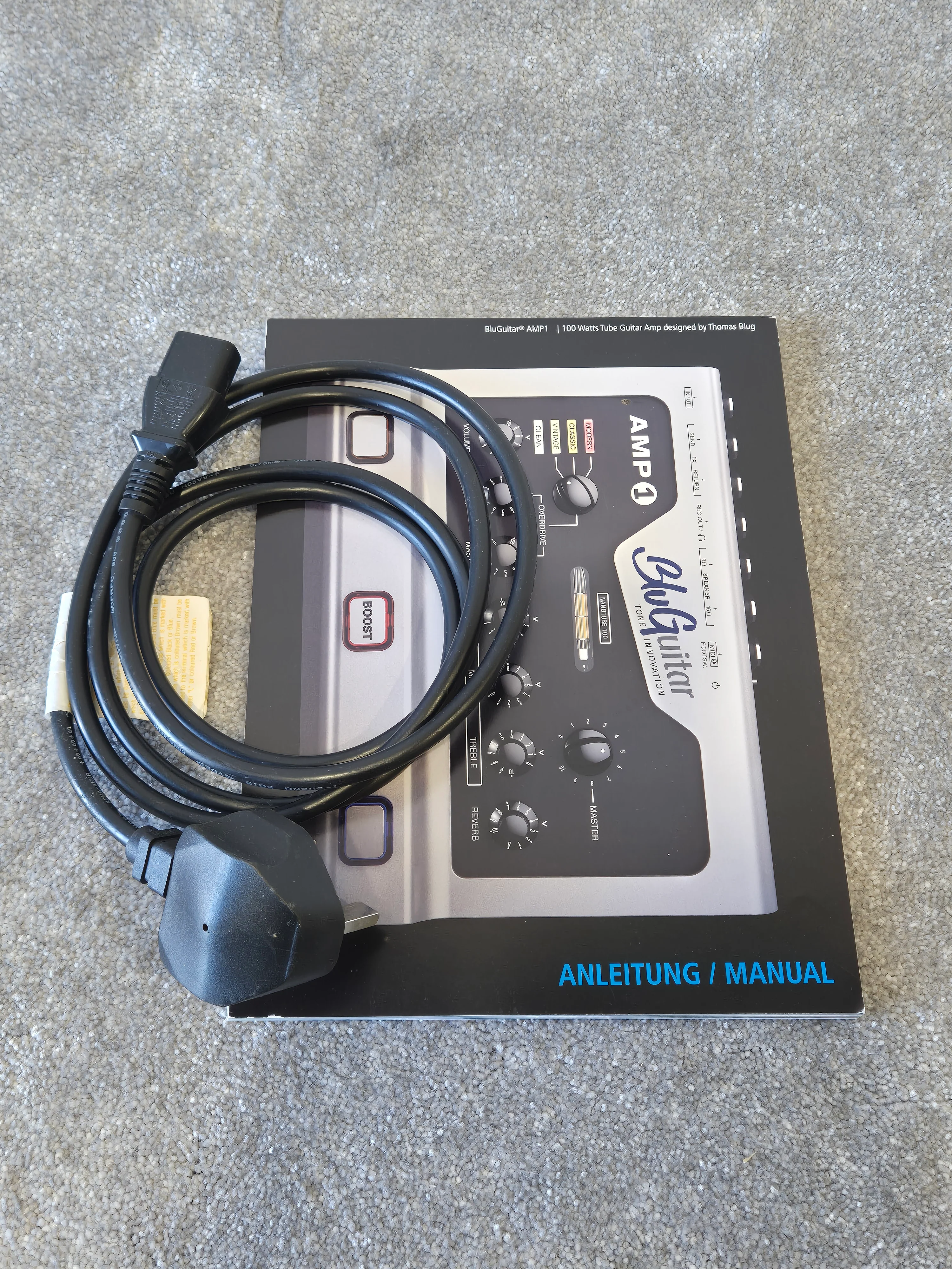 BluGuitar AMP1 – 100W Nanotube Guitar Amplifier – Excellent w/ Original Box, Manual & Power Supply - Image 10