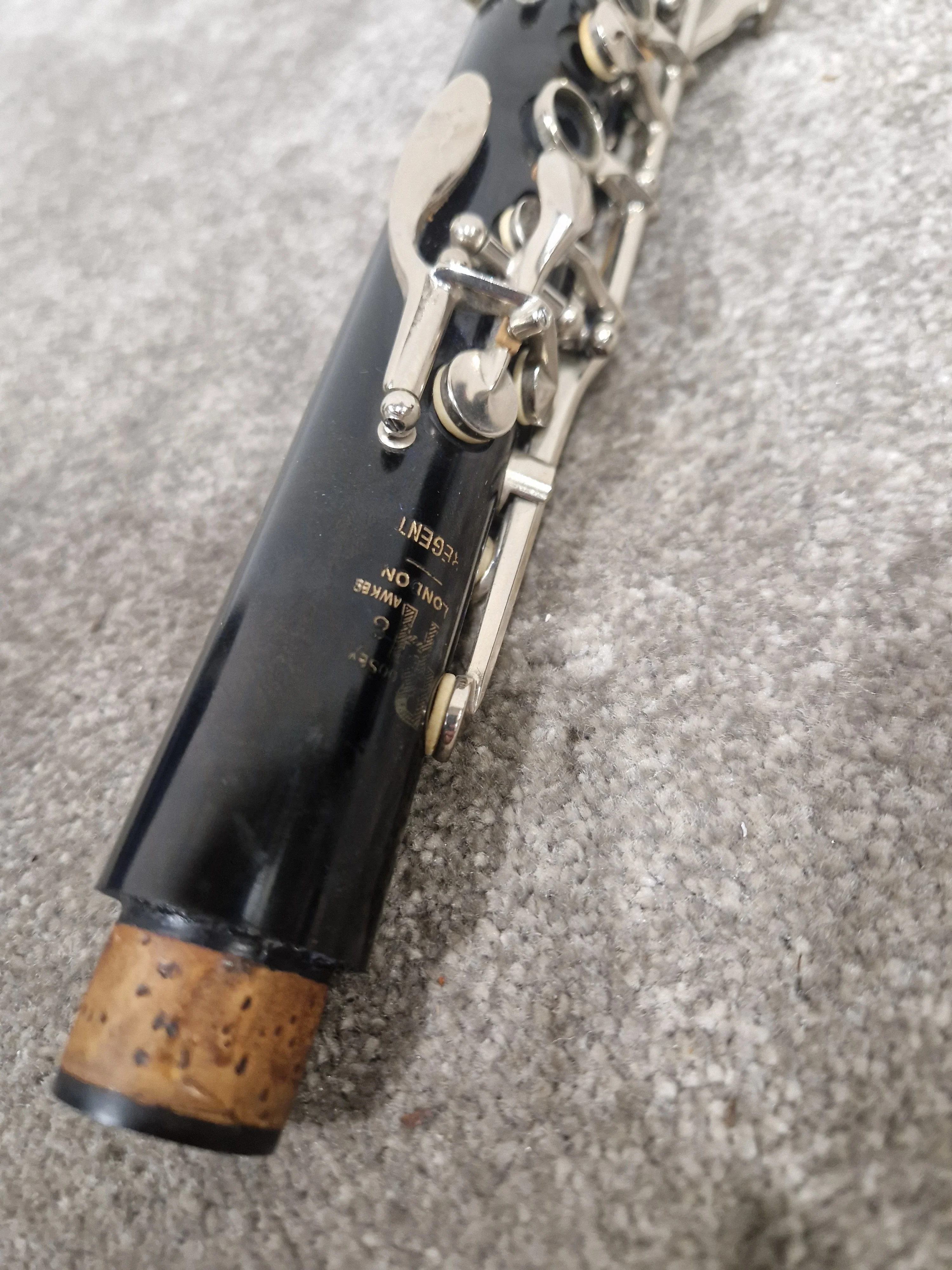 Boosey & Hawkes Regent Clarinet - Classic Design - Very Good w/ Hard Case - Image 9
