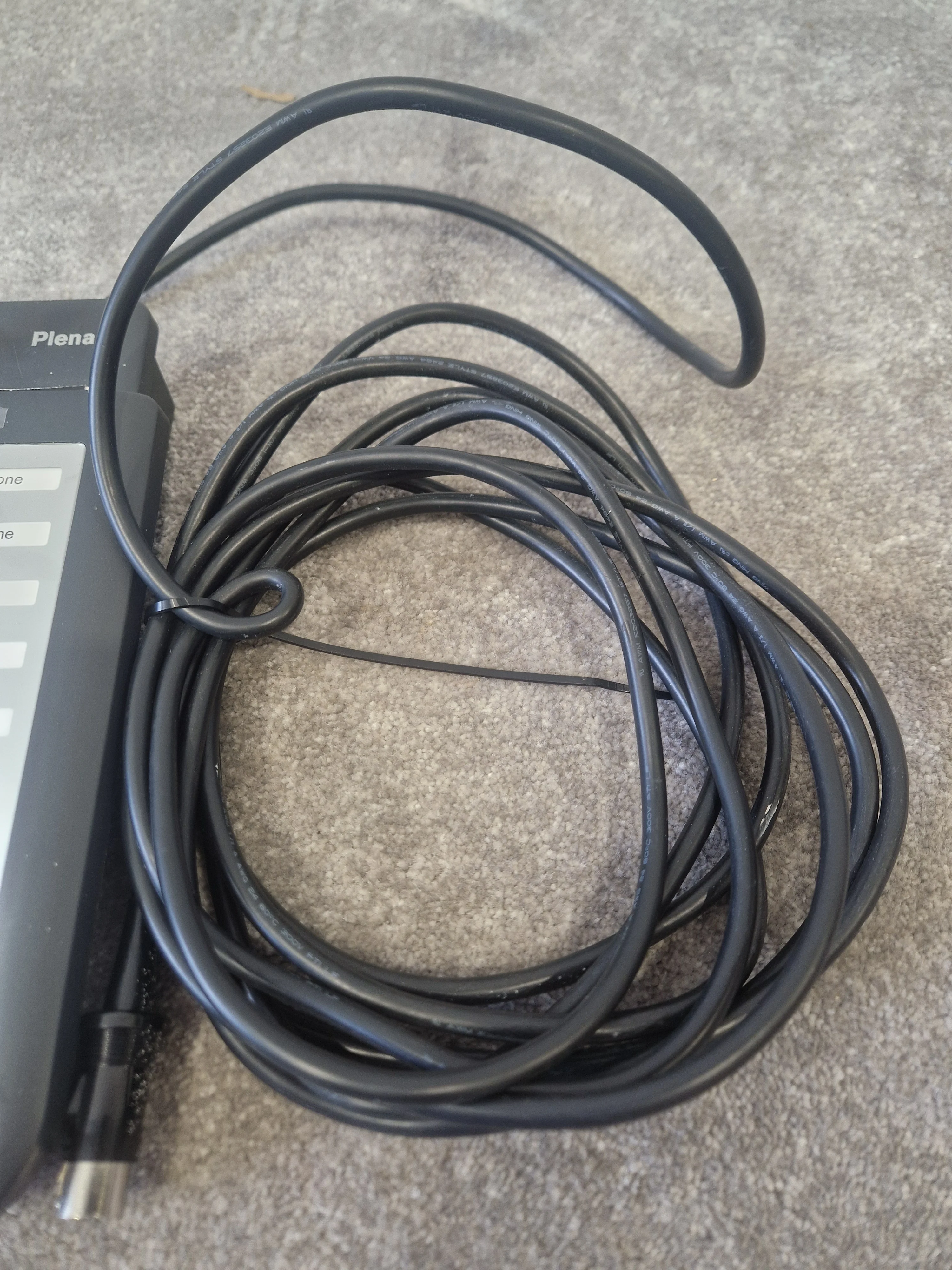Bosch Plena LBB1946/00 Call Station – 6-Zone Paging Microphone, Metal Base – Very Good - Image 6