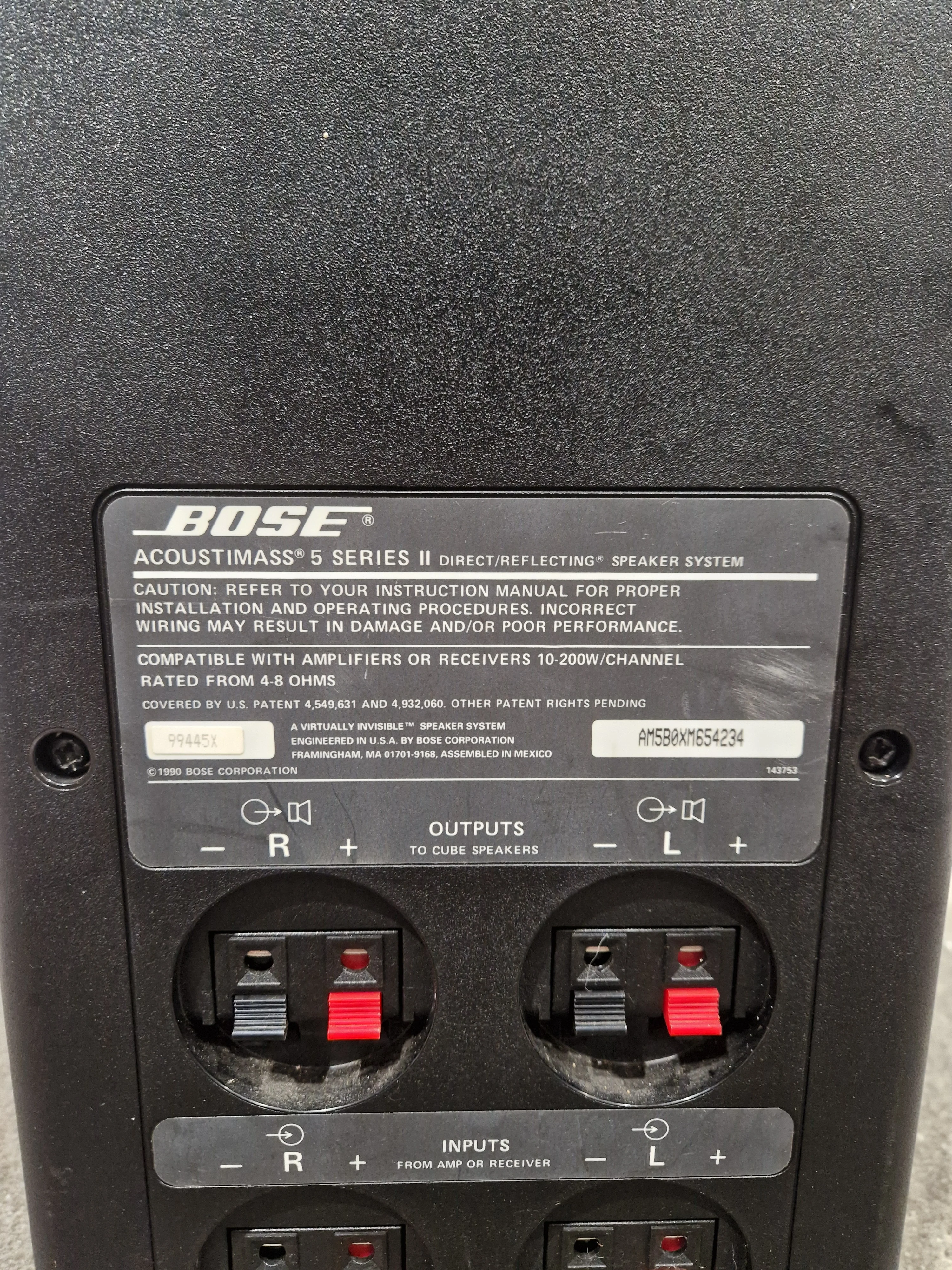 Bose Acoustimass Series II - Subwoofer System - Excellent w/ Original Box - Image 20
