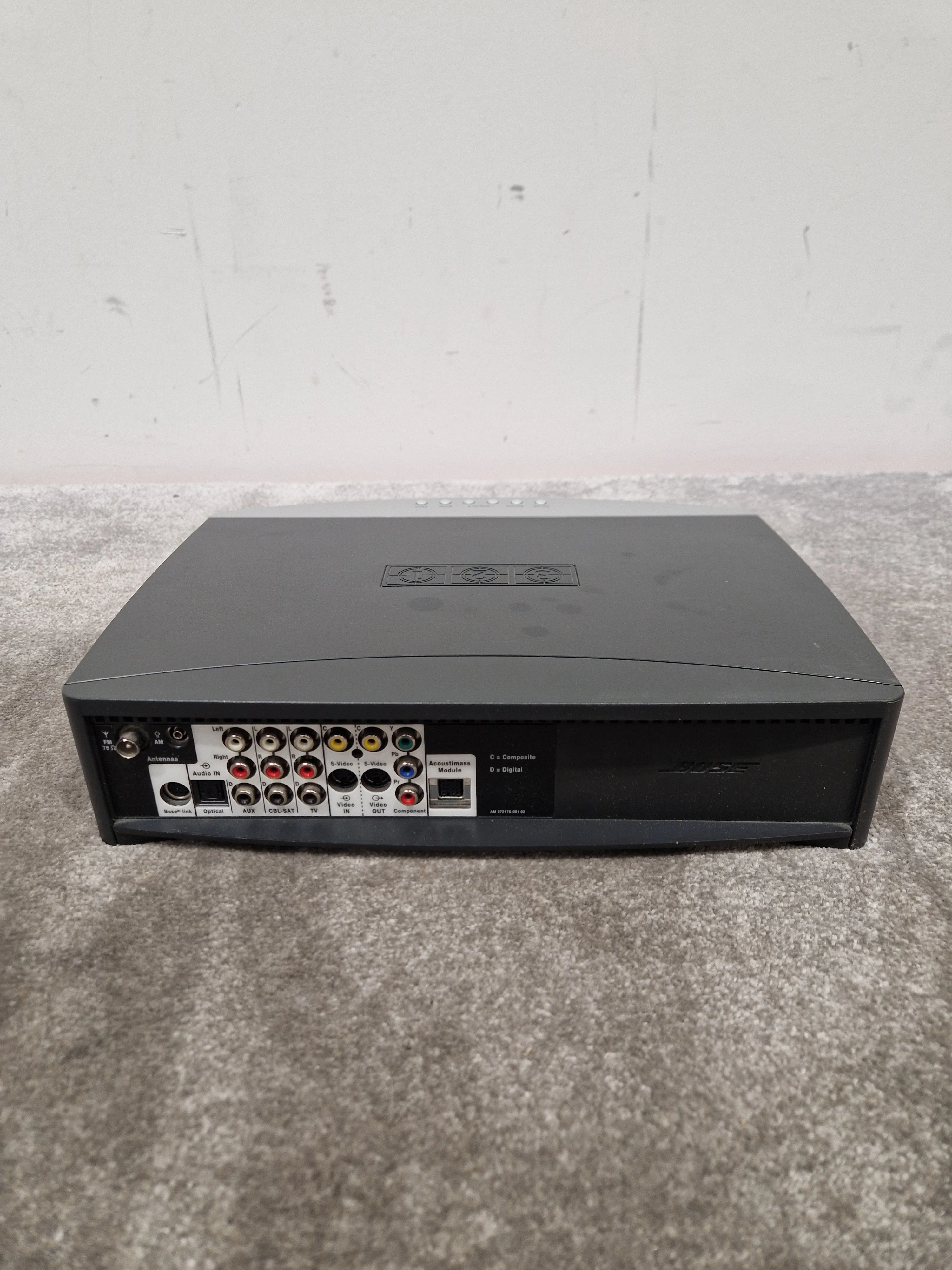 Bose Av3-2-1ii Home Entertainment System - Main Unit Only, Untested - Excellent w/ Power Supply & Manuals & Wires & remote Connector cables - Image 3