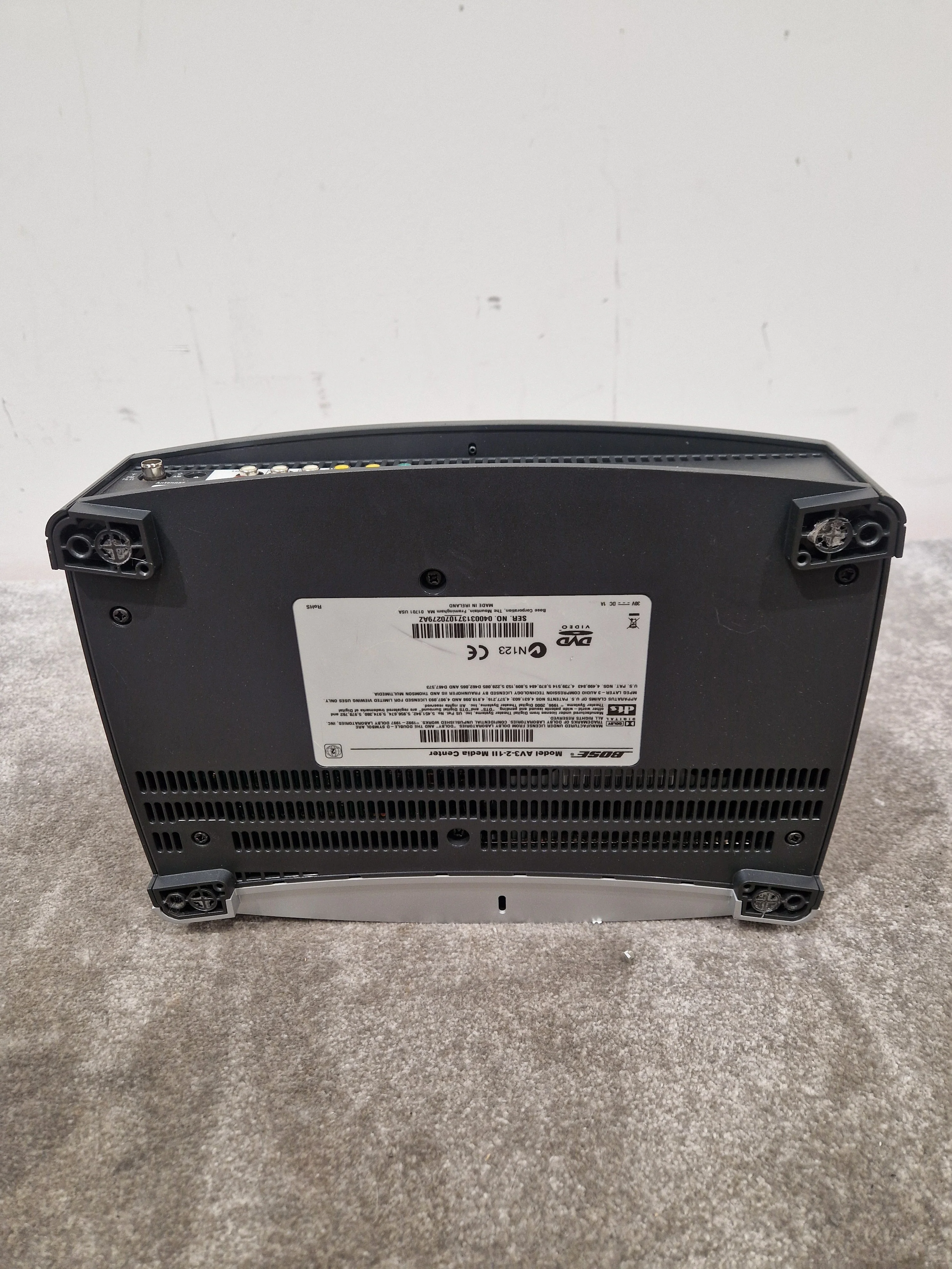 Bose Av3-2-1ii Home Entertainment System - Main Unit Only, Untested - Excellent w/ Power Supply & Manuals & Wires & remote Connector cables - Image 5