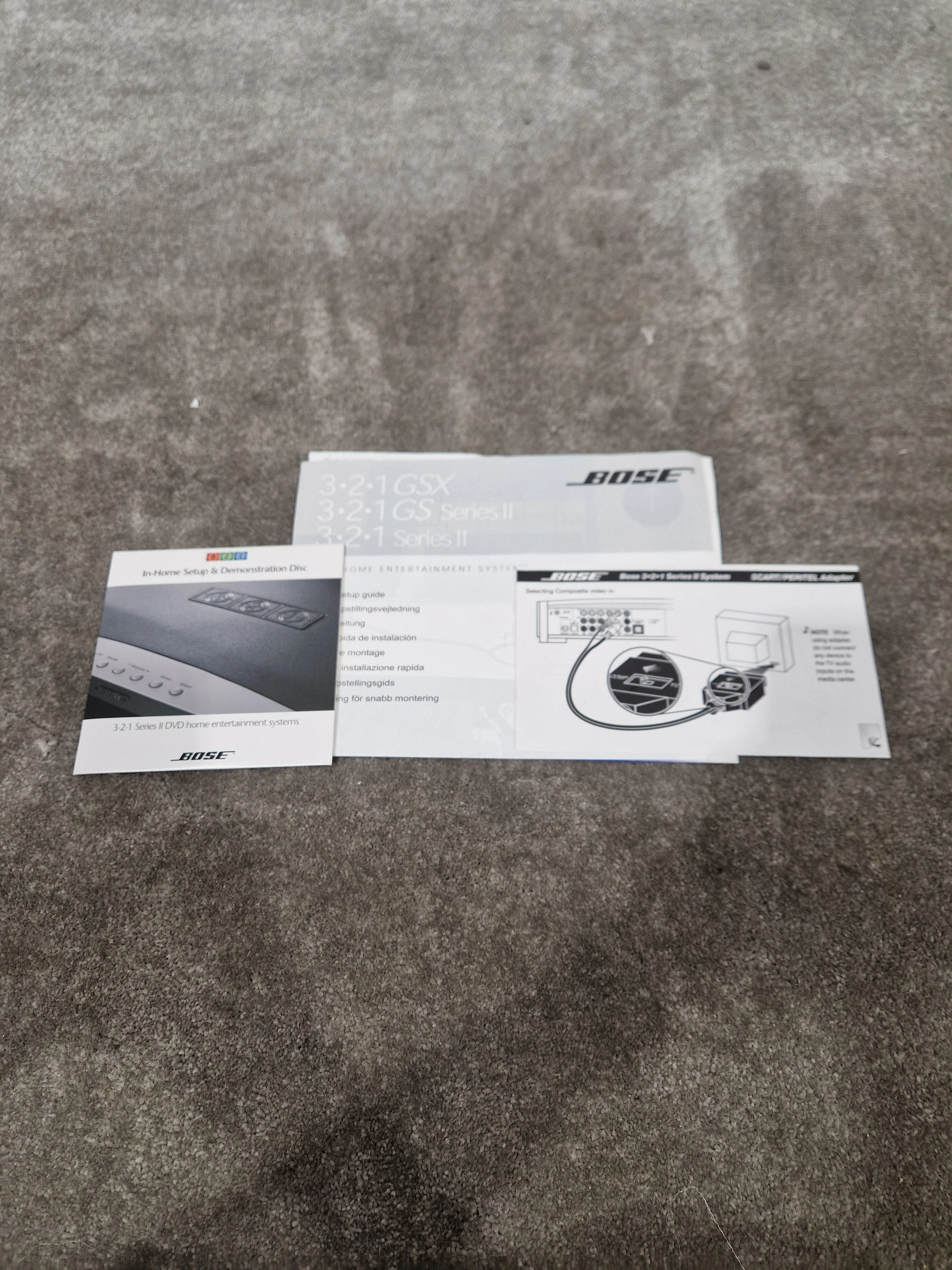 Bose Av3-2-1ii Home Entertainment System - Main Unit Only, Untested - Excellent w/ Power Supply & Manuals & Wires & remote Connector cables - Image 8