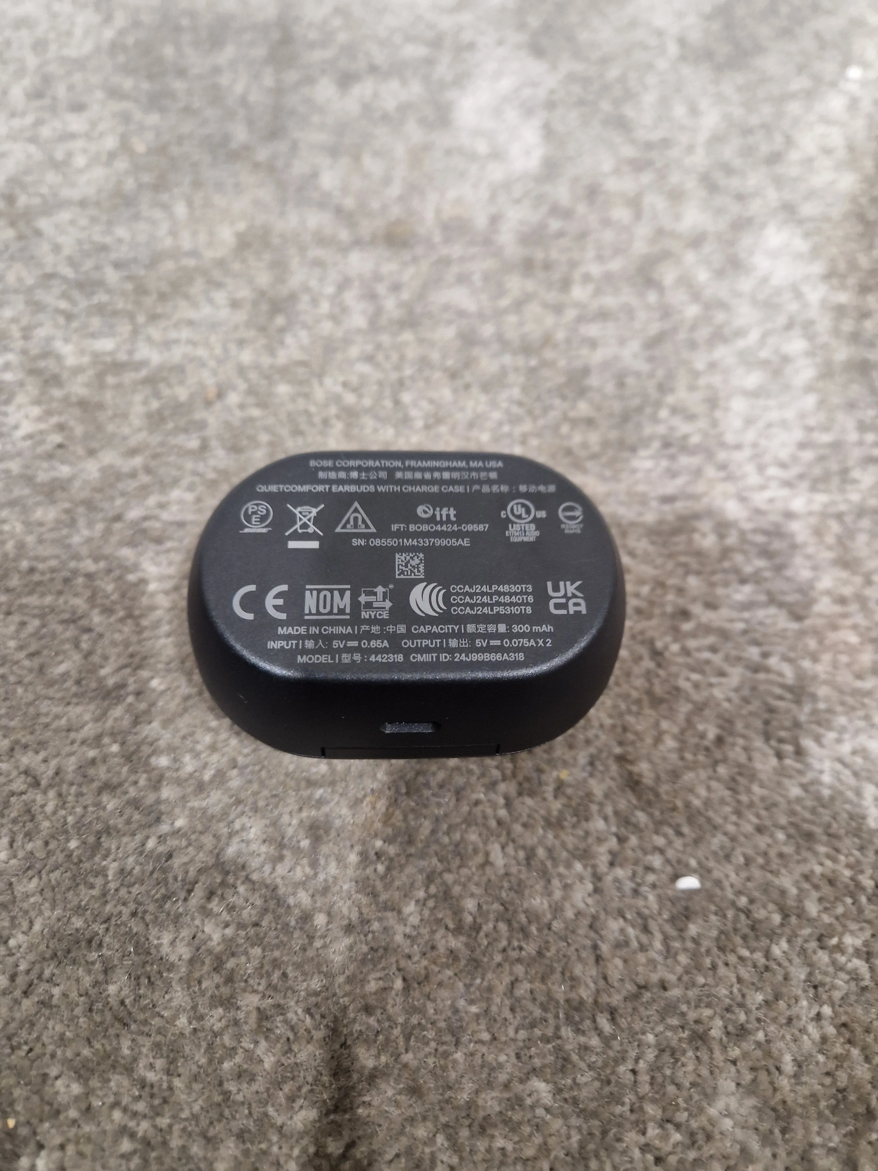 Bose QuietComfort Earbuds - Wireless Earbuds - Black - Excellent - Image 8