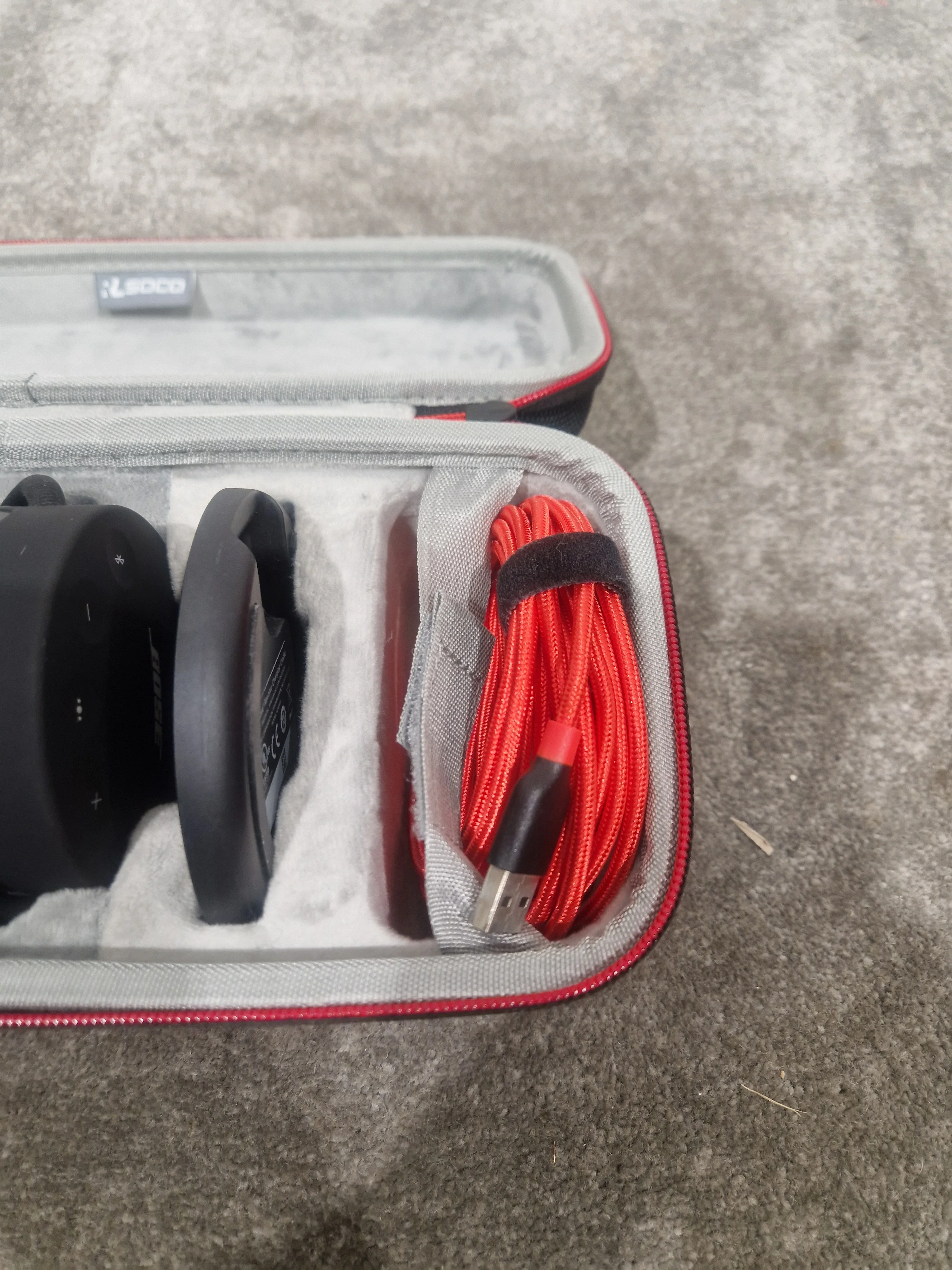 Bose SoundLink Revolve+ - Portable Bluetooth Speaker - Black – Portable Bluetooth Speaker - Good w/ Hard Case & Cables - Image 8