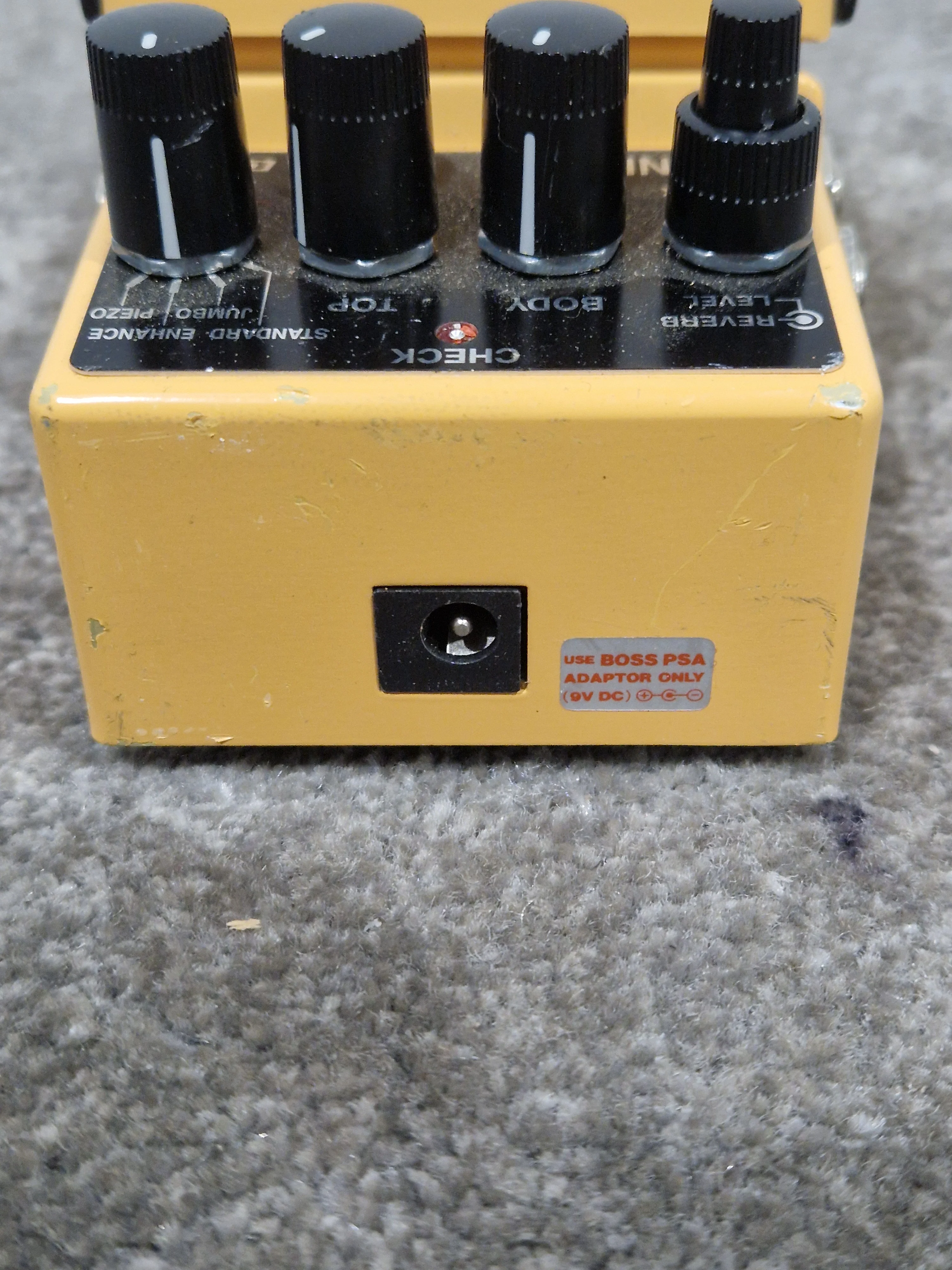 BOSS AC-3 Acoustic Simulator - Guitar Effects Pedal - Orange - Good - Image 5