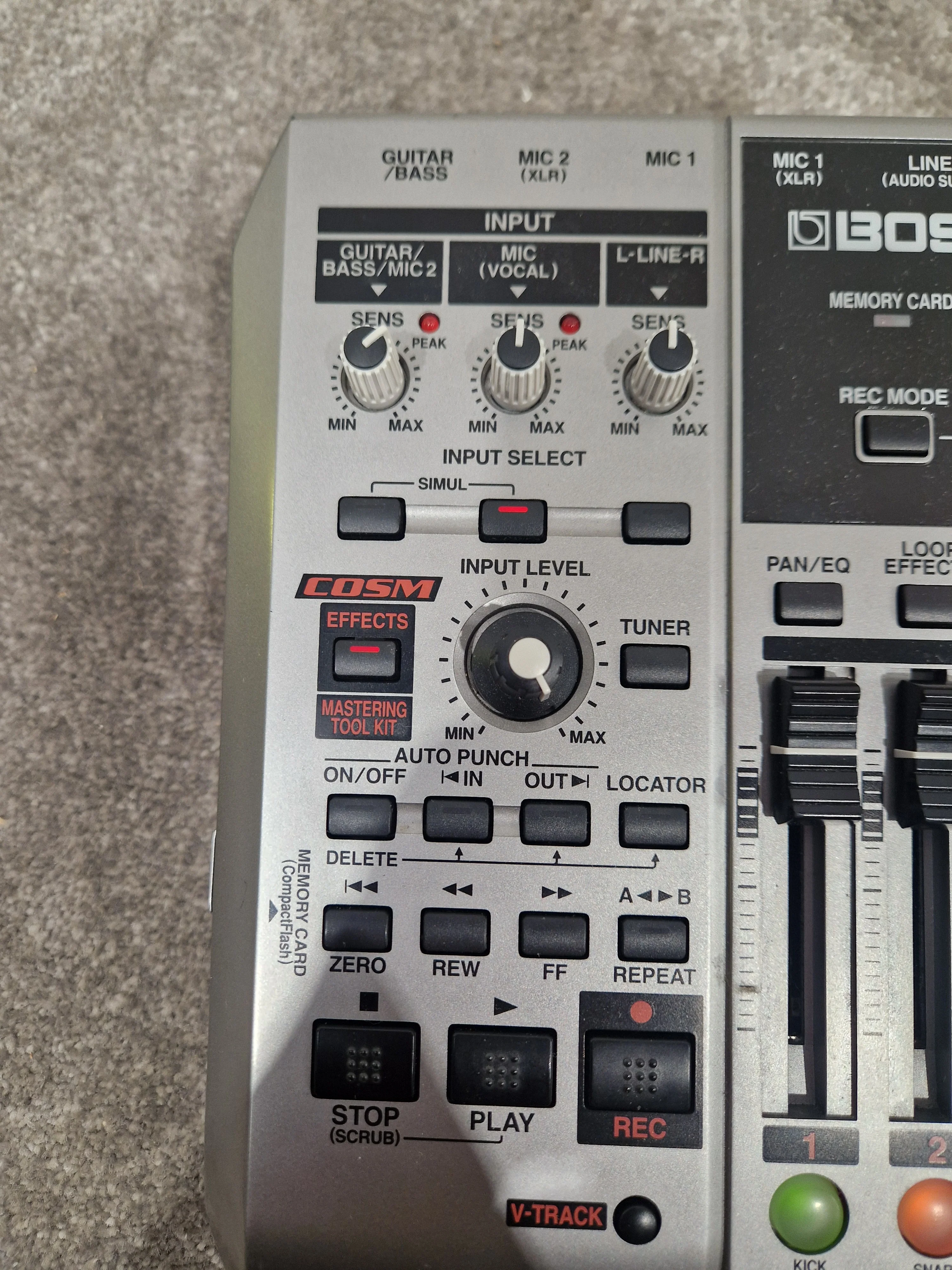 Boss Br-900cd Digital Recorder - 96kHz/24-bit Recording, COSM Effects - Very Good w/ Power Supply & Manuals - Image 6