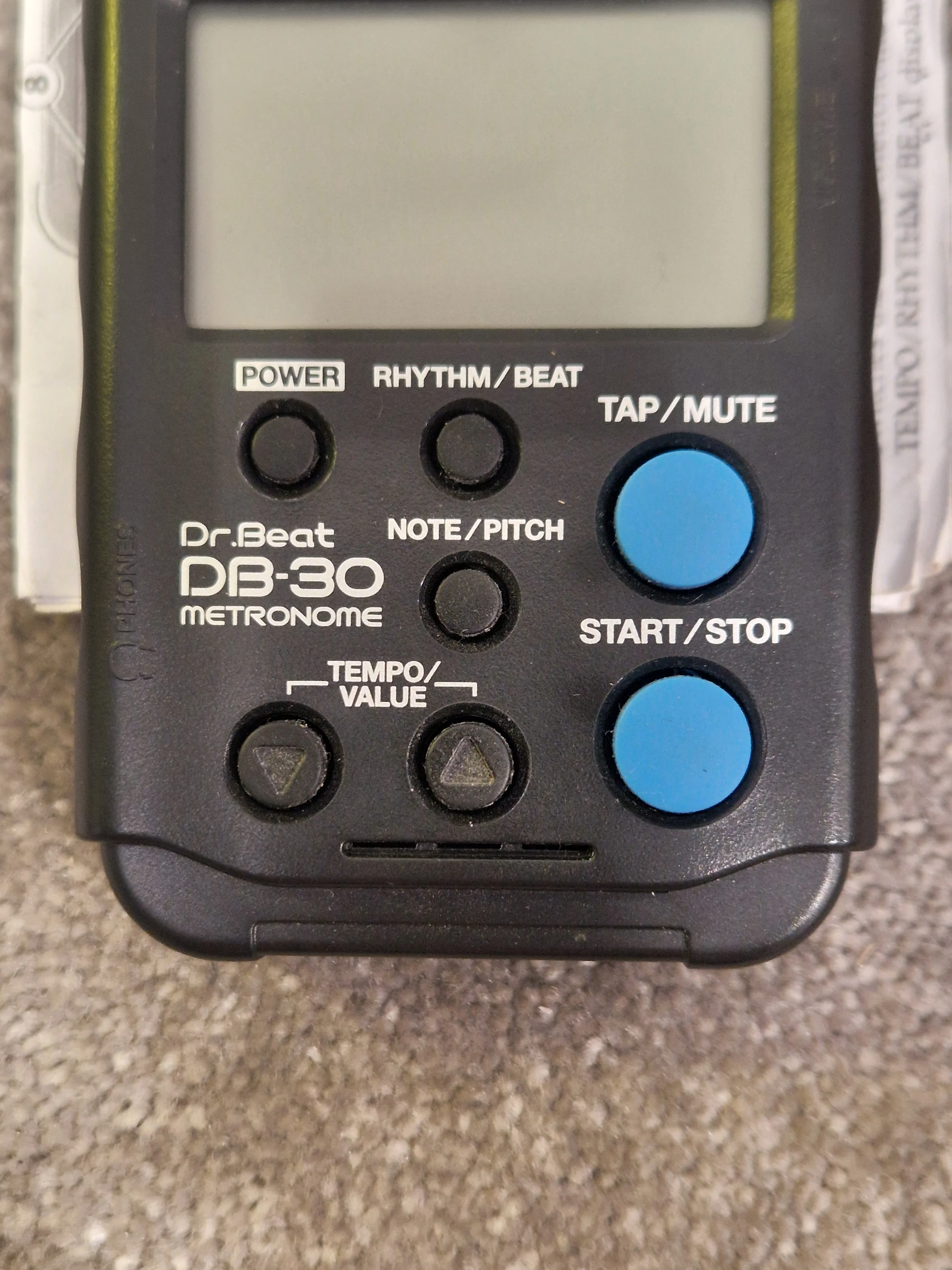 Boss DB30 Metronome - Metronome & Rhythm Trainer - Very Good w/ Manuals - Image 2