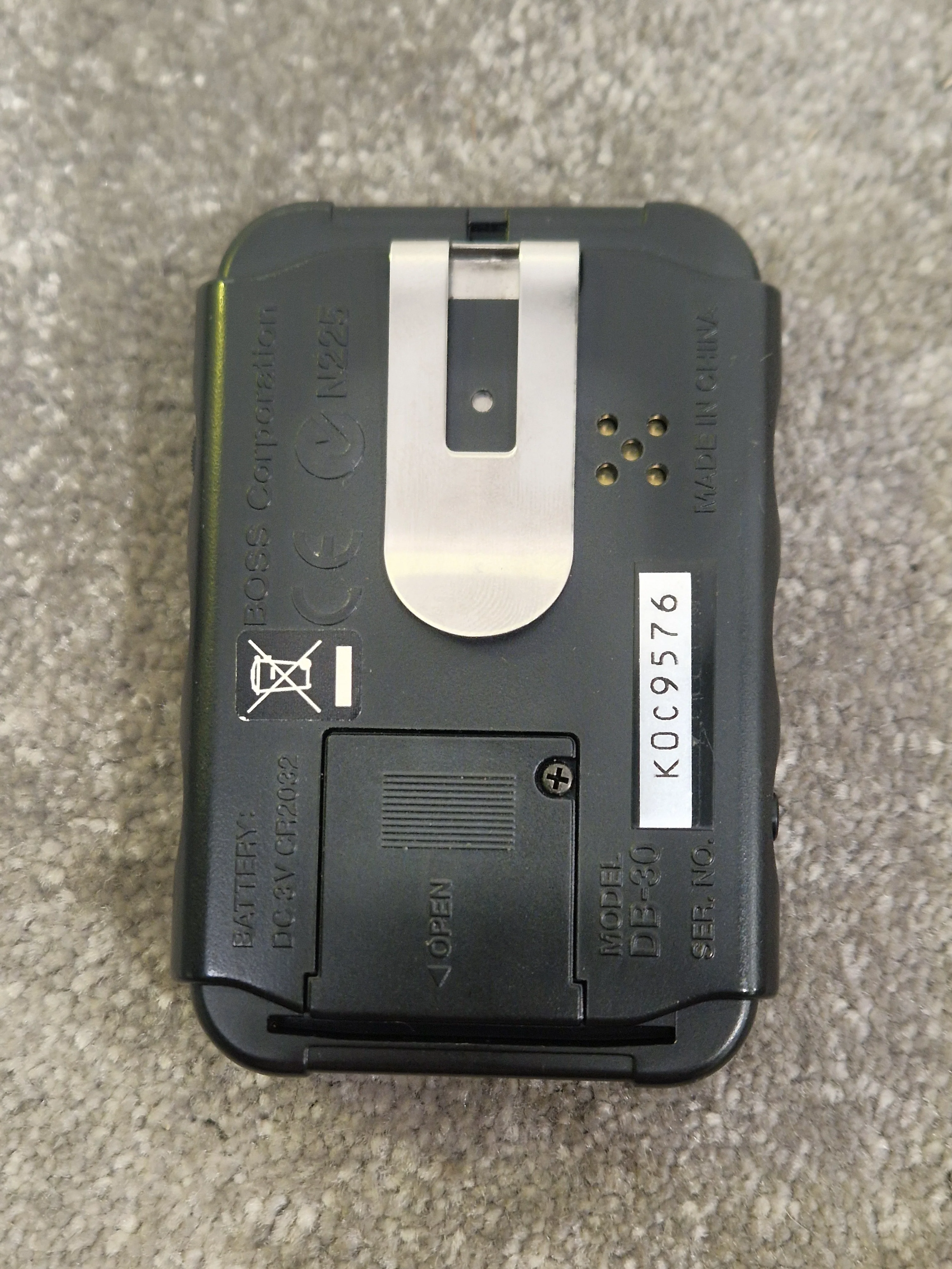Boss DB30 Metronome - Metronome & Rhythm Trainer - Very Good w/ Manuals - Image 3