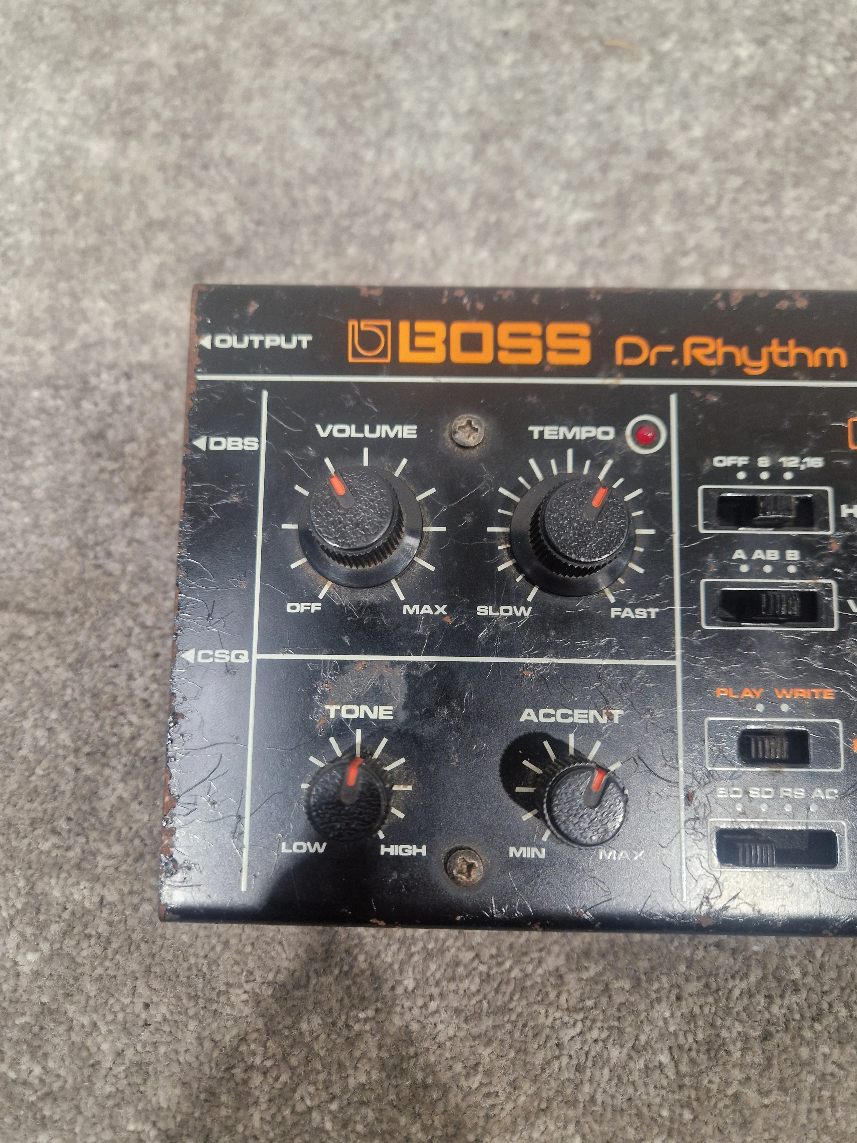 Boss DR-55 Drum Machine - Vintage Rhythm, Programmable Patterns - Good w/ Original Box & Manuals - Image 10