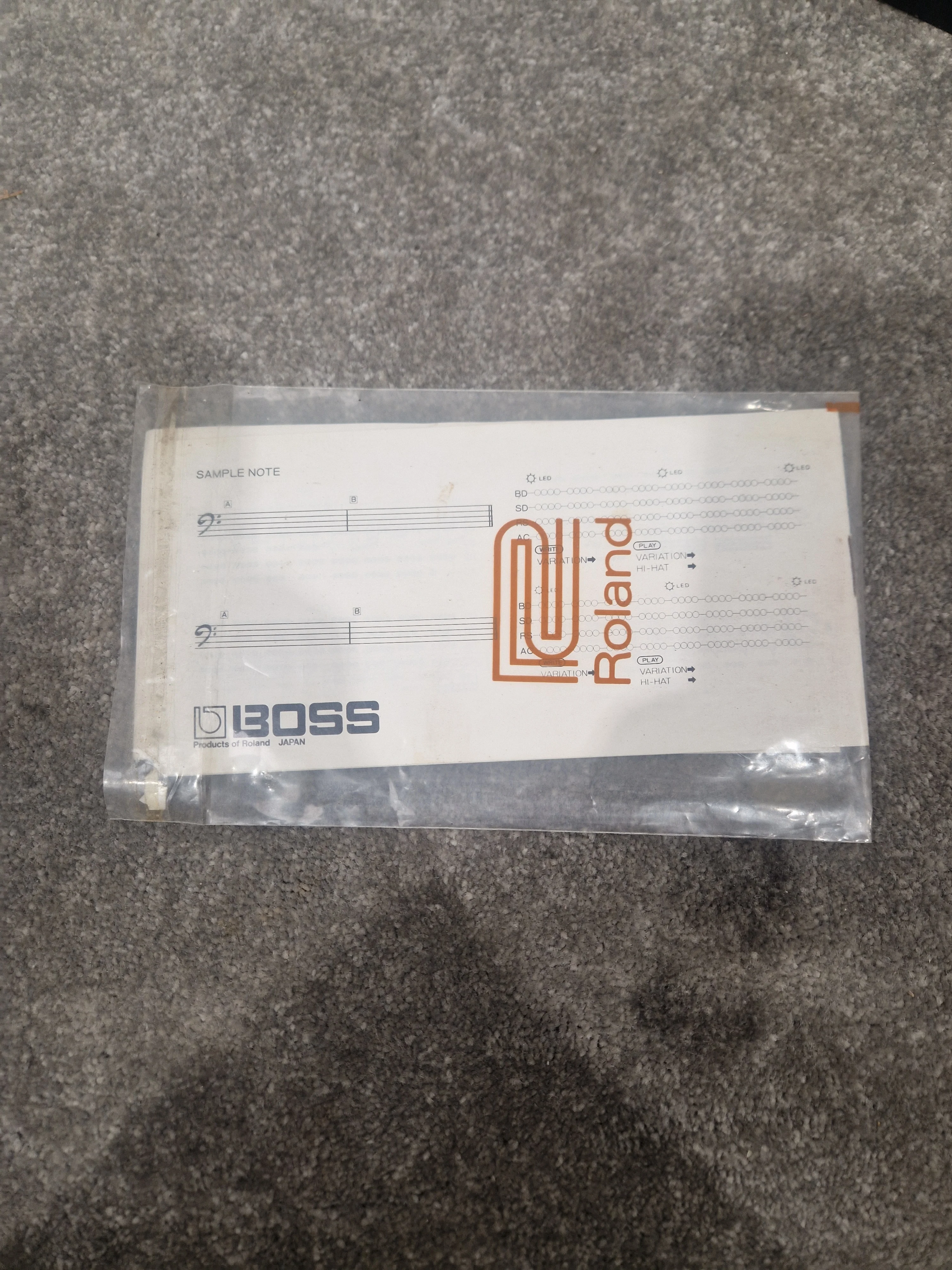 Boss DR-55 Drum Machine - Vintage Rhythm, Programmable Patterns - Good w/ Original Box & Manuals - Image 4