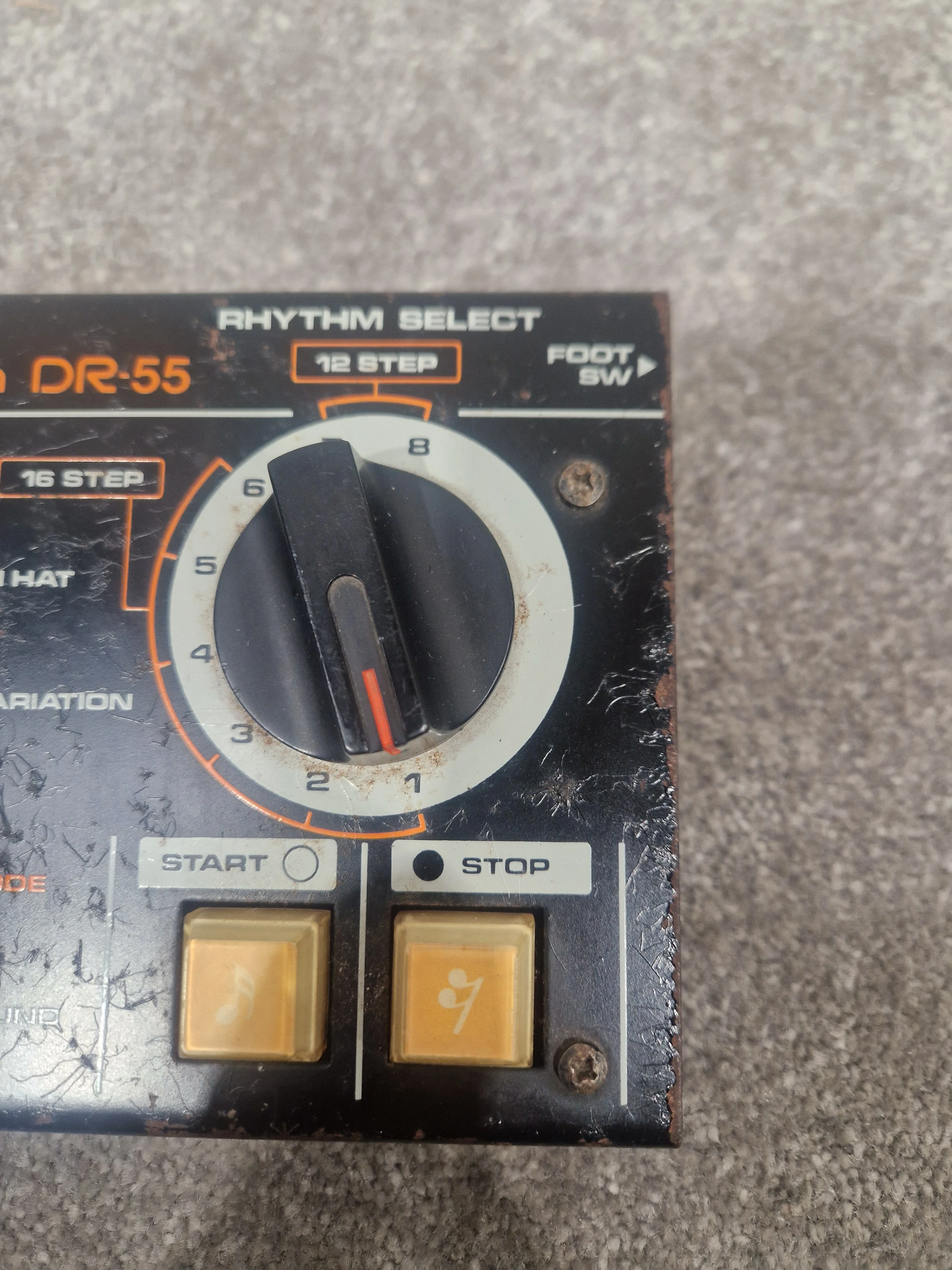 Boss DR-55 Drum Machine - Vintage Rhythm, Programmable Patterns - Good w/ Original Box & Manuals - Image 8