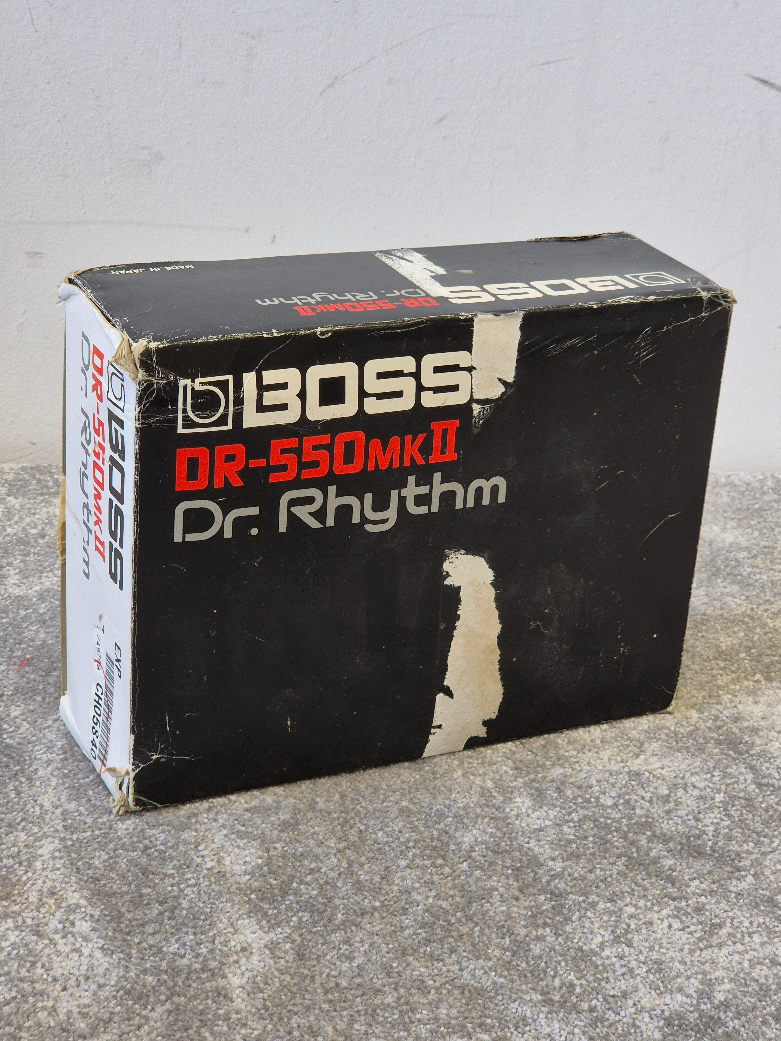 BOSS DR-550MKII - Drum Machine w/ Original Box - Very Good Condition - Image 10
