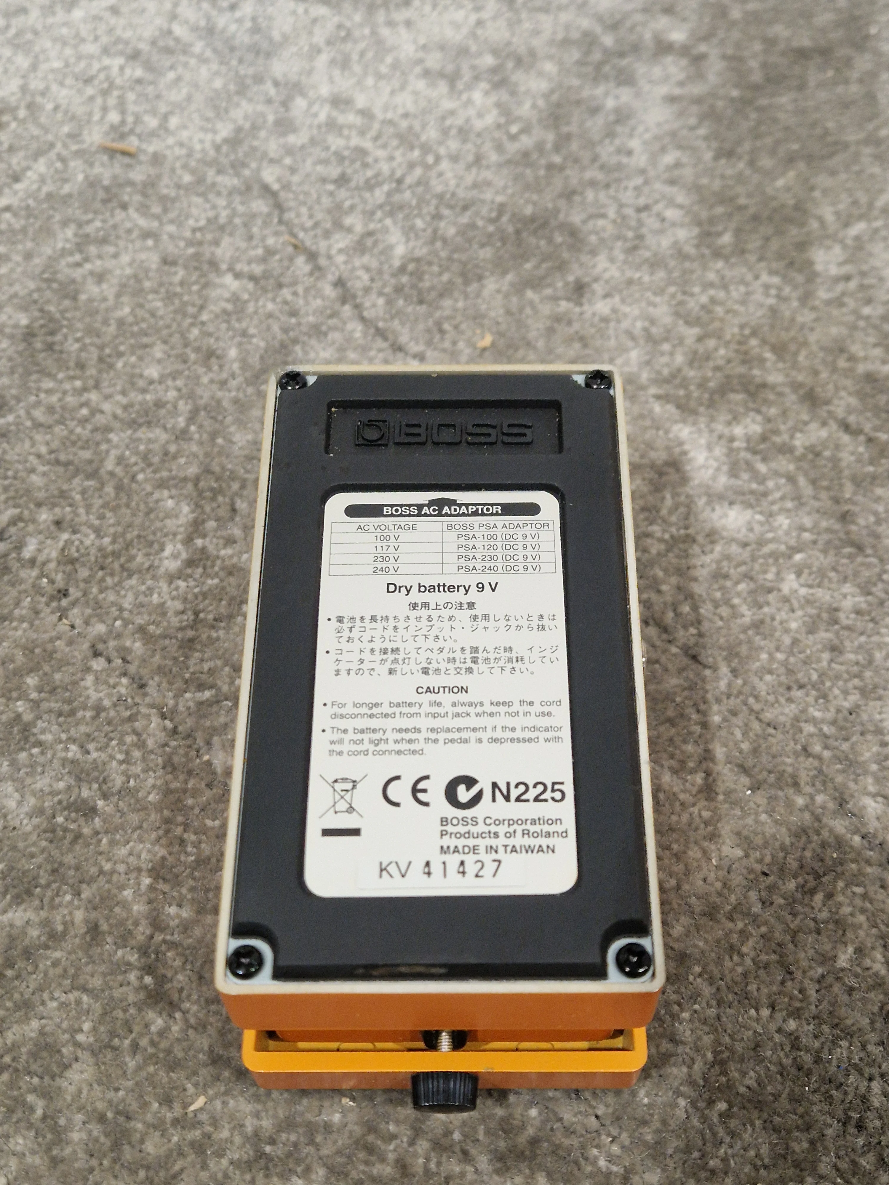 Boss DS-1 - Distortion Pedal - Orange - Effects Pedal - Excellent w/ Original Box - Image 10