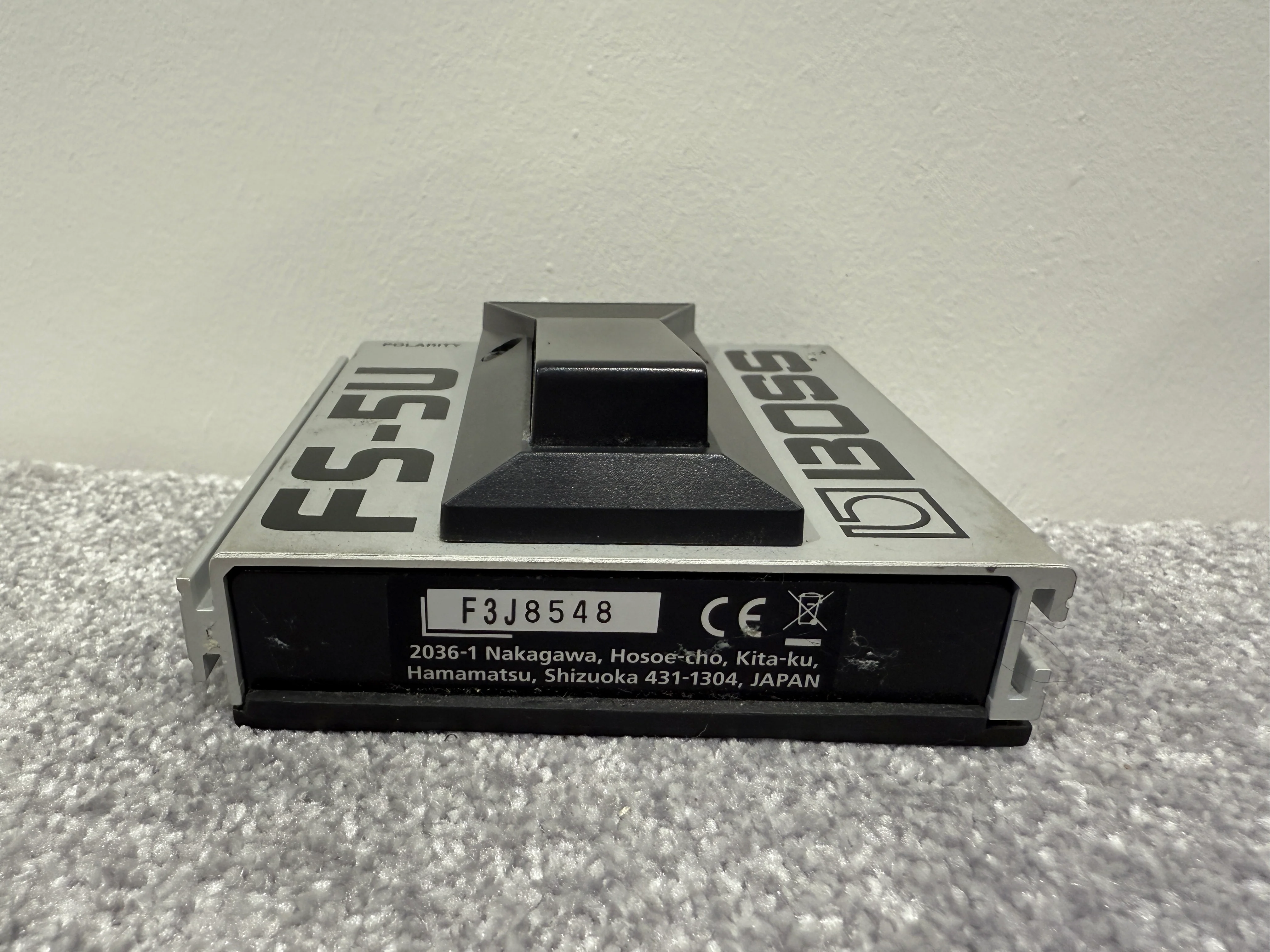 Boss FS-5U Unlatched Footswitch / Pedal (Silver) - Image 4