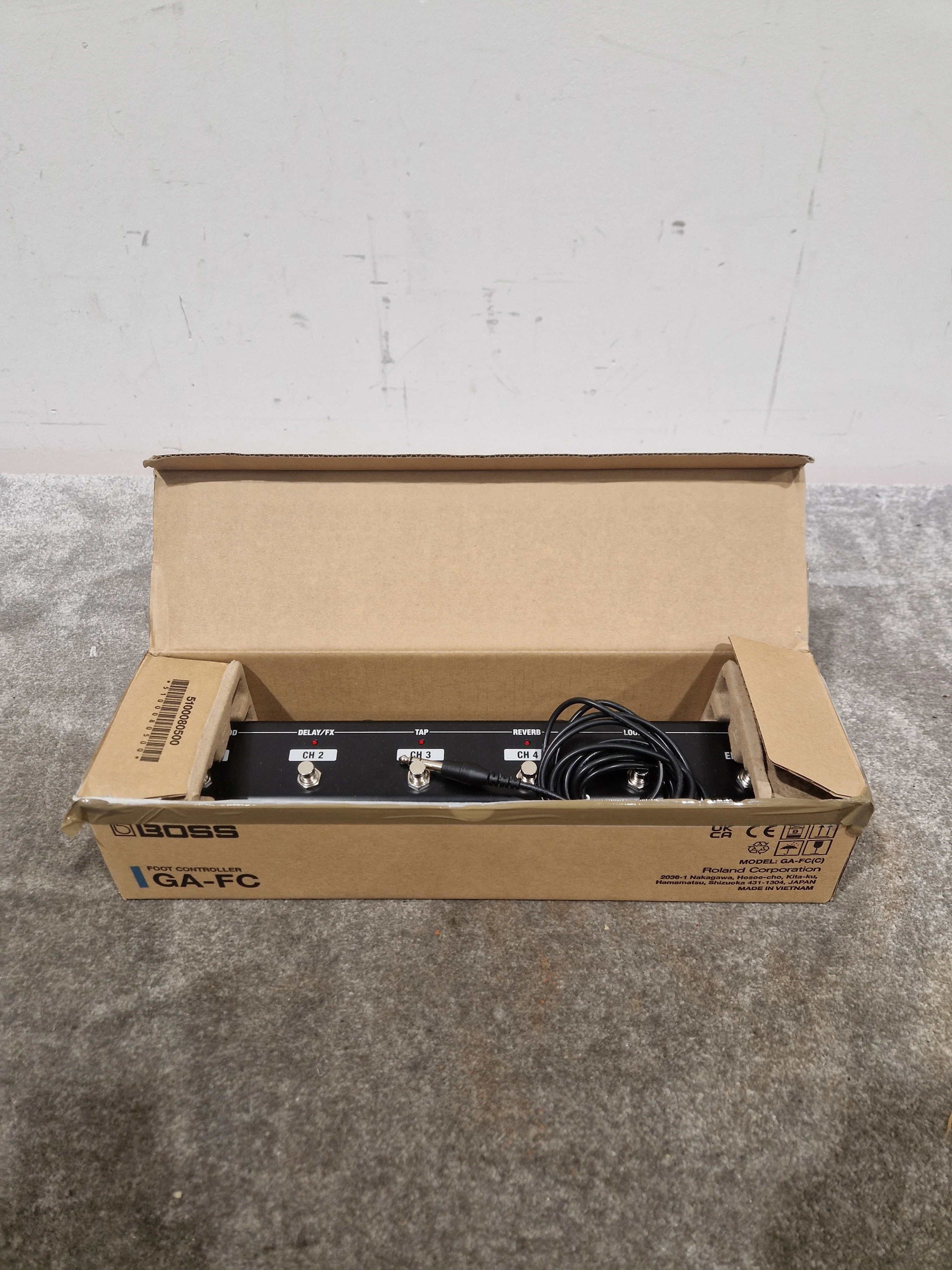 Boss GA-FC - Foot Controller - Black - Excellent w/ Original Box - Image 4