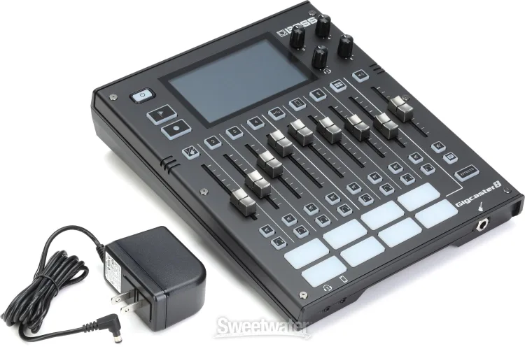 BOSS Gigcaster 8 - Podcast/Streaming Mixer - Black - Like New w/ Original Box - Image 2