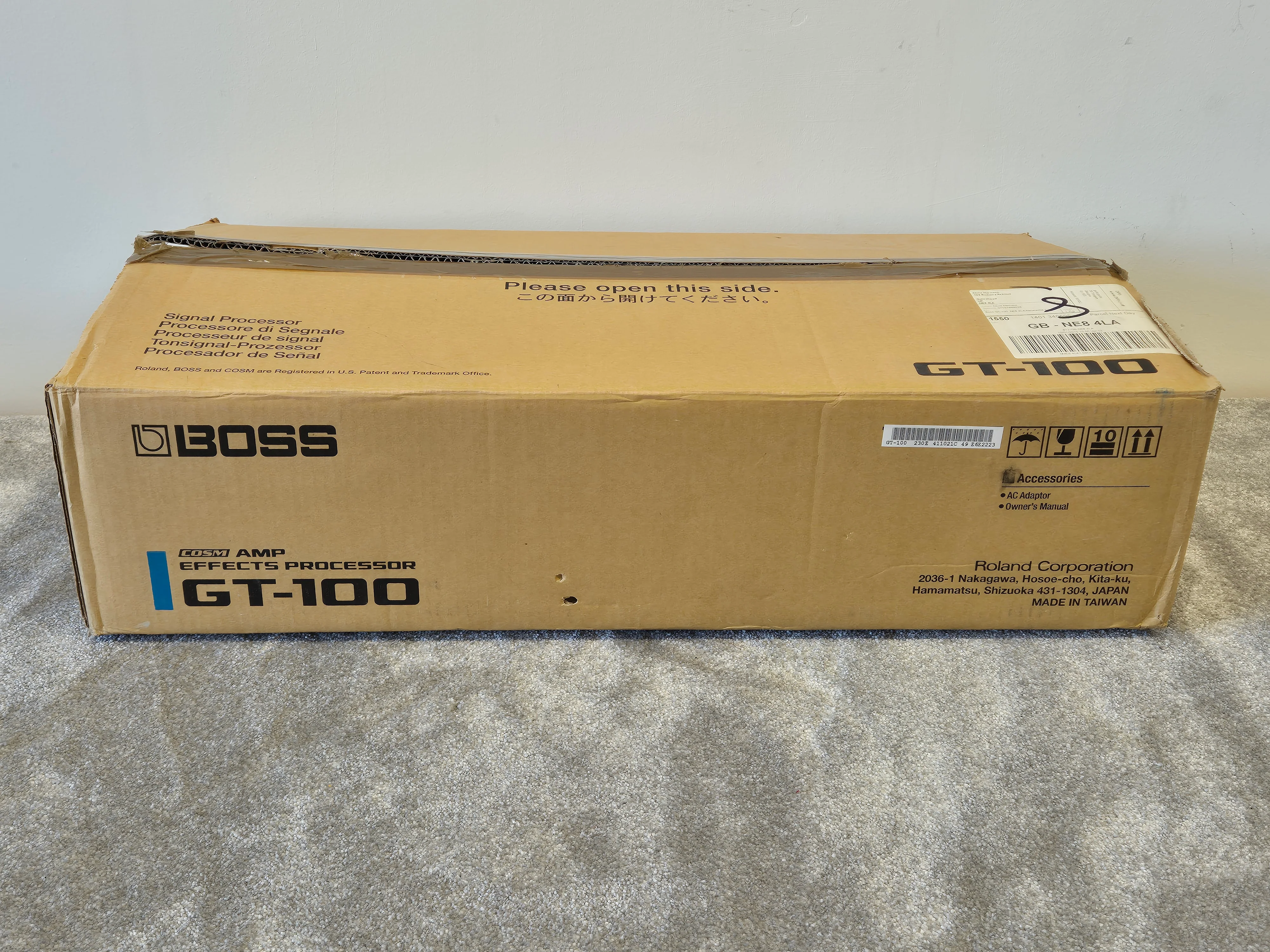Boss GT-100 - Multi Effects Processor w/ Original Box - Image 16