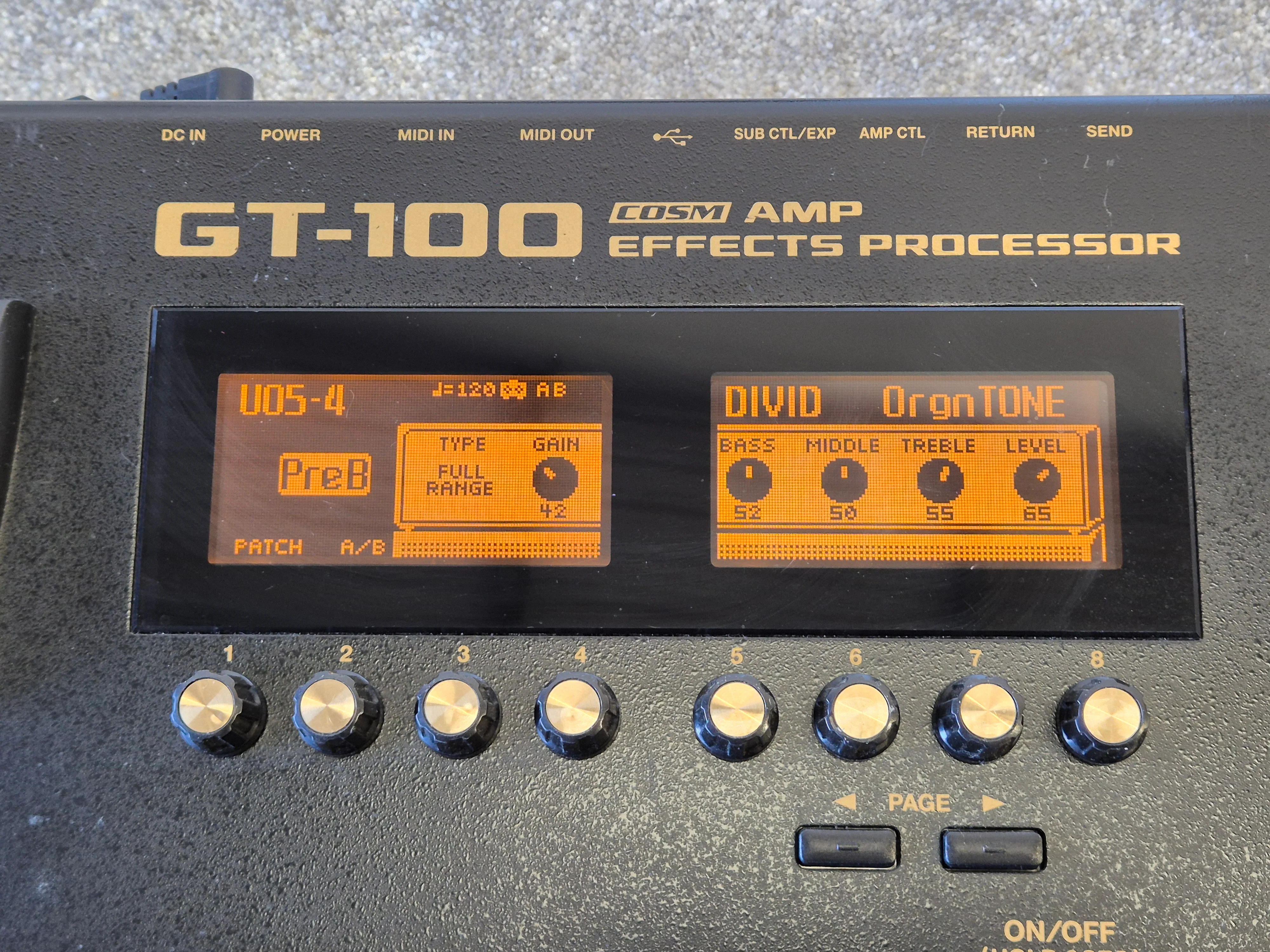 Boss GT-100 - Multi Effects Processor w/ Original Box - Image 2