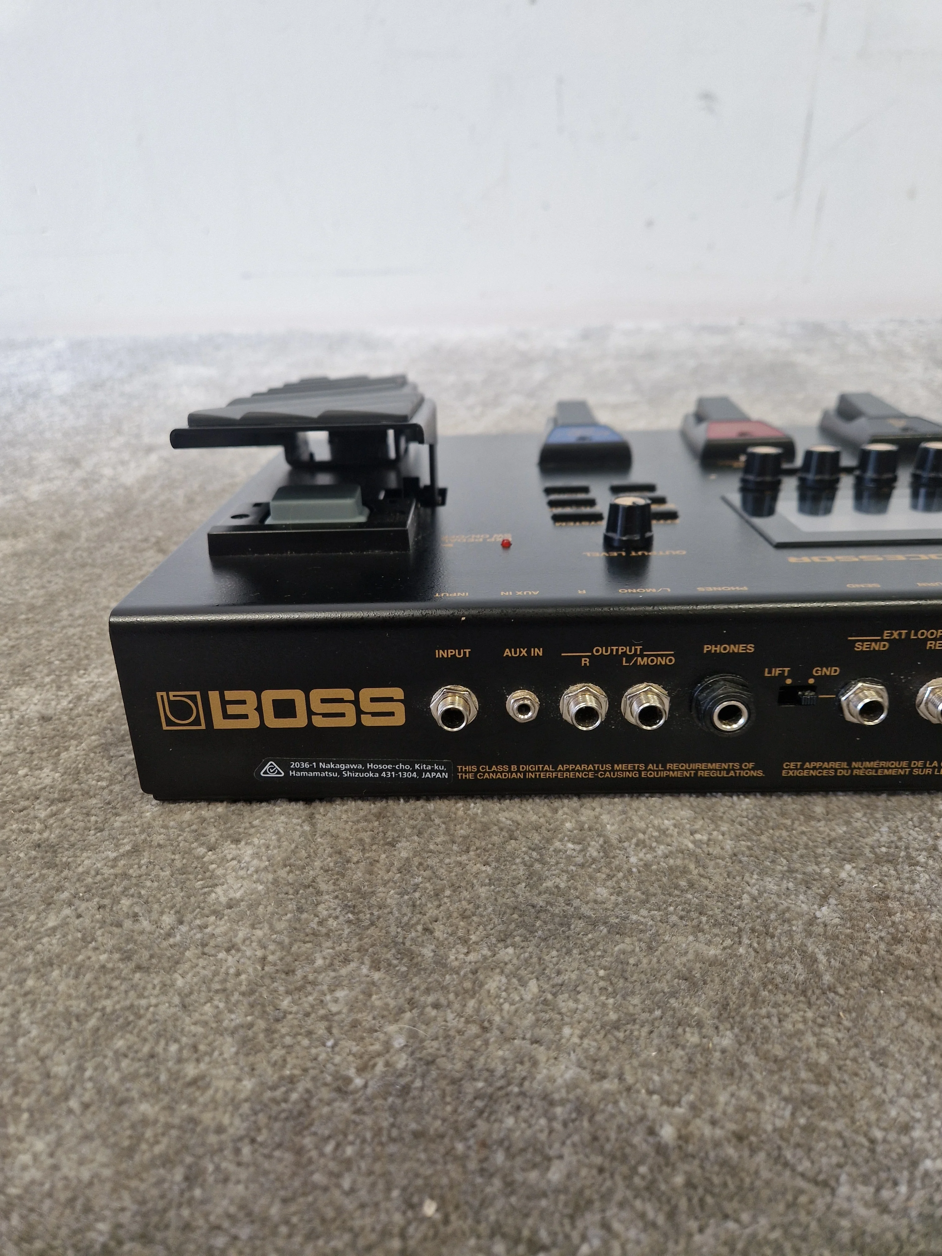 Boss Gt-100+ Guitar Effects Processor - 100 Presets, EZ Tone - Very Good w/ Power Supply & Manuals & Soft Case - Image 6
