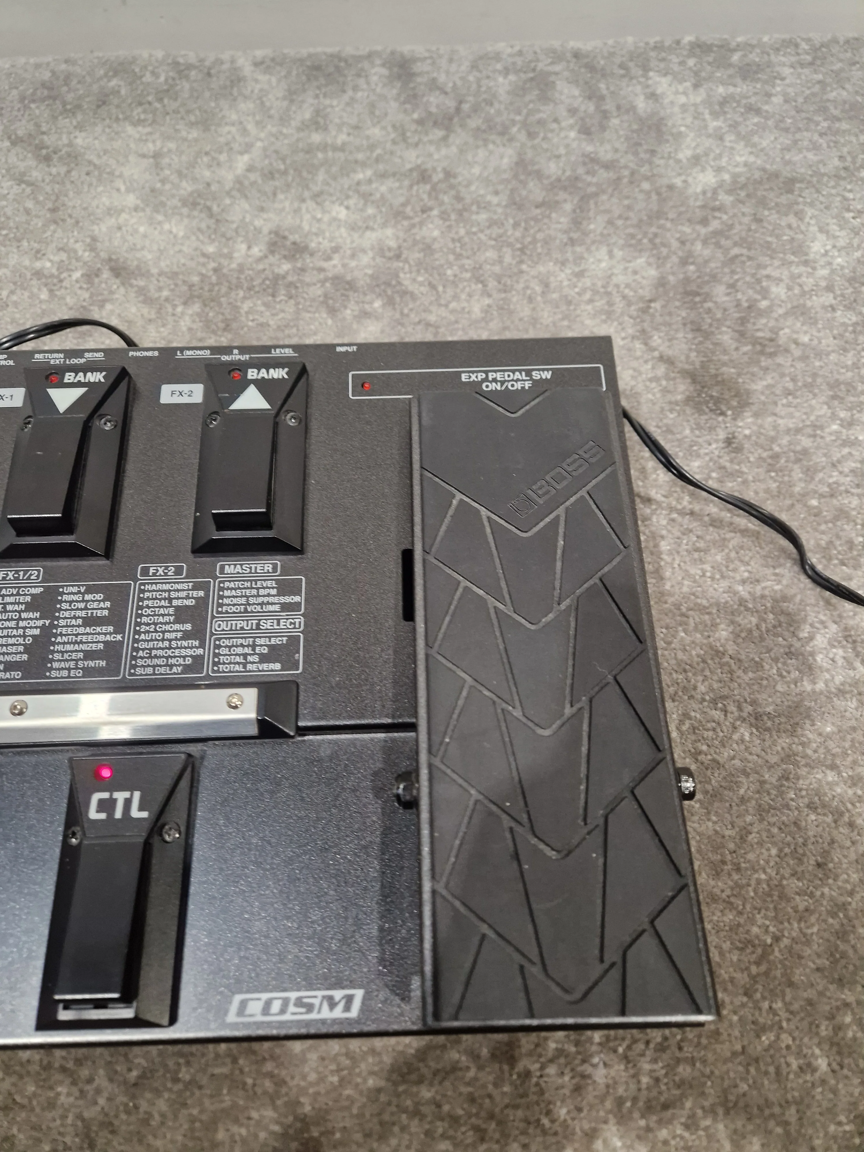 Boss GT-8 - Multi-Effects Processor - Excellent w/ Power Supply - Image 10