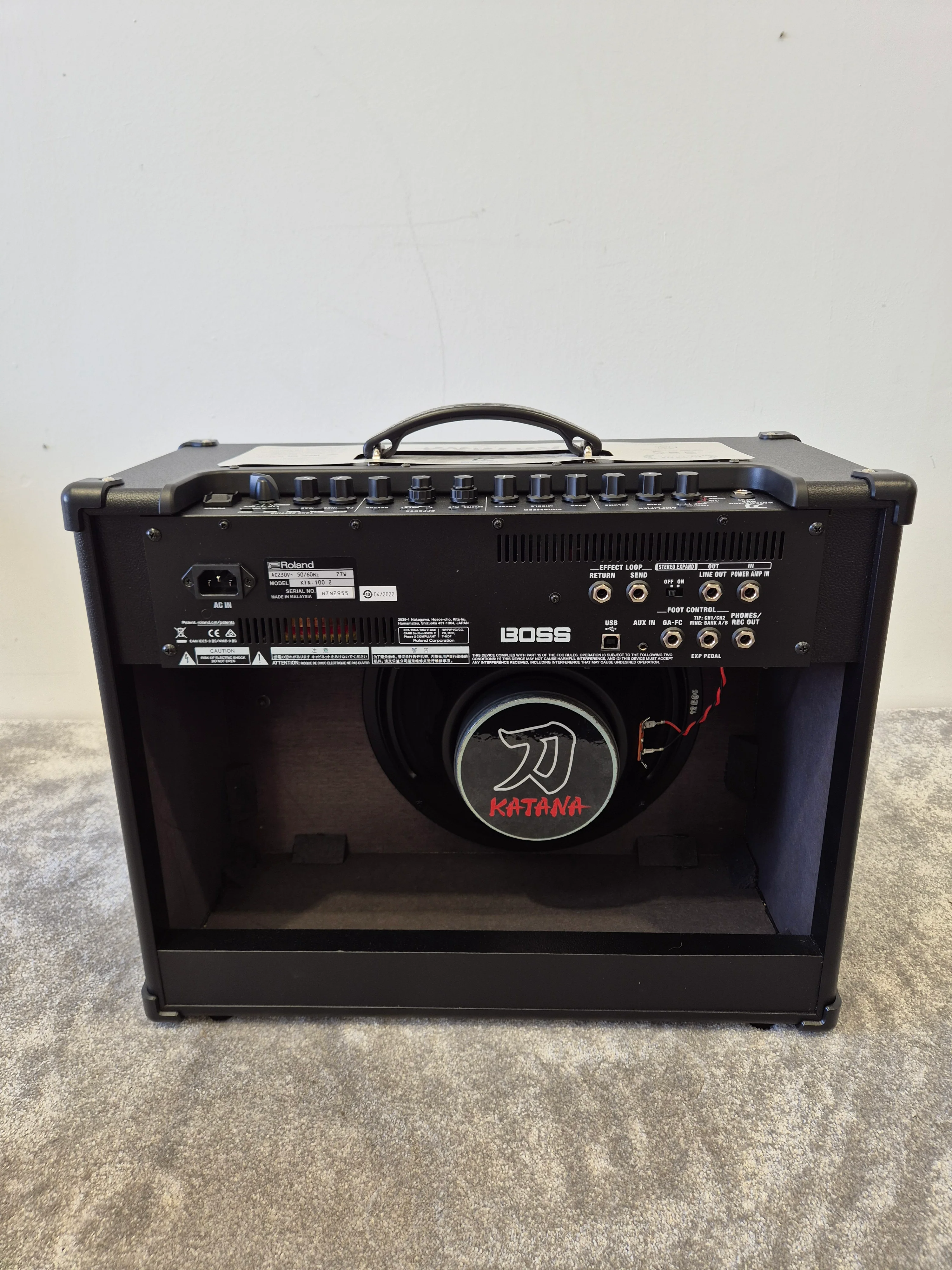 Boss Katana 100w Mk2 1x12" - Modelling Guitar Combo Amplifier - Excellent - Image 6