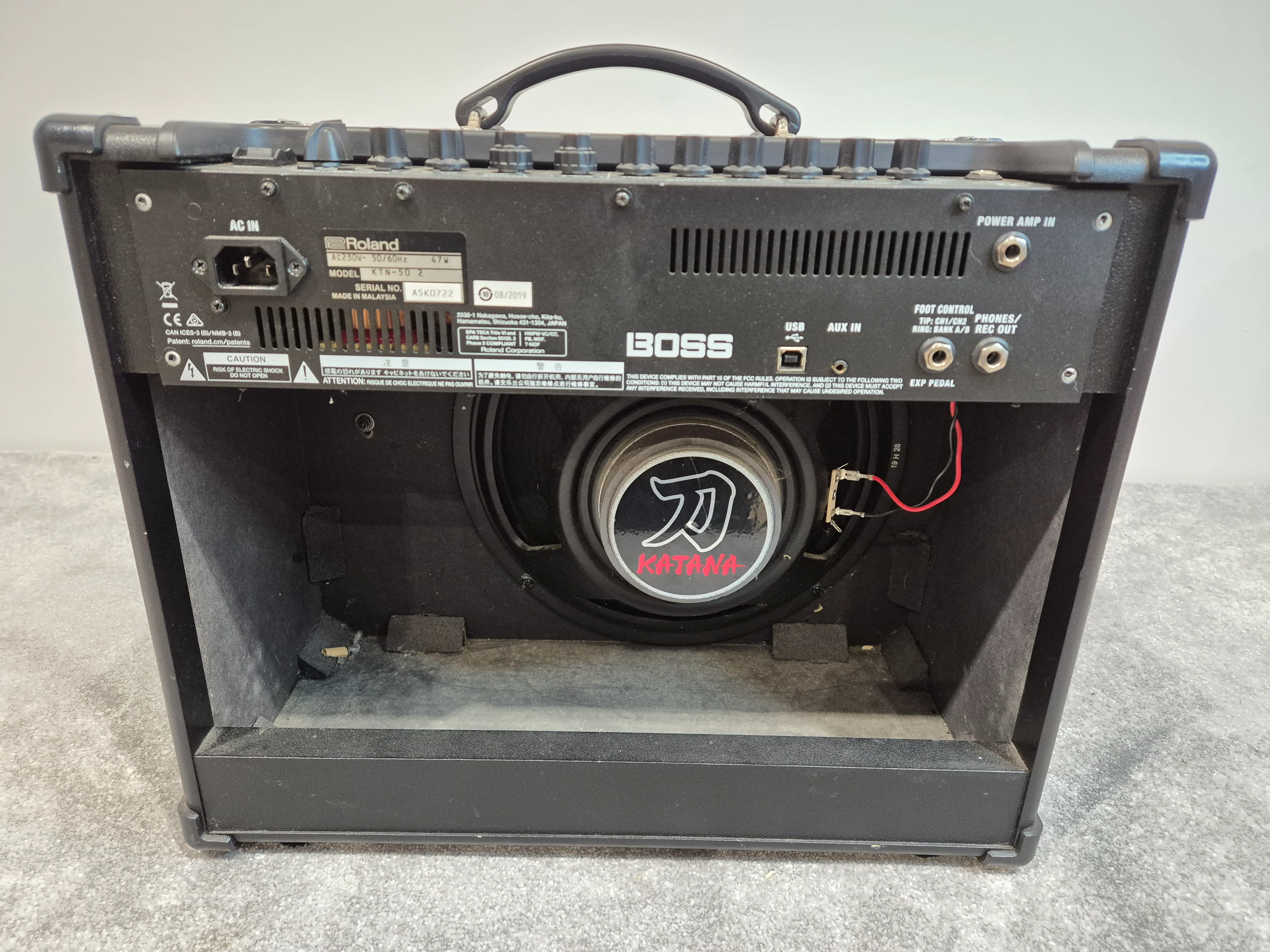 Boss Katana 50 Mk2 - Guitar Amplifier (Spares or Repair) - Image 6