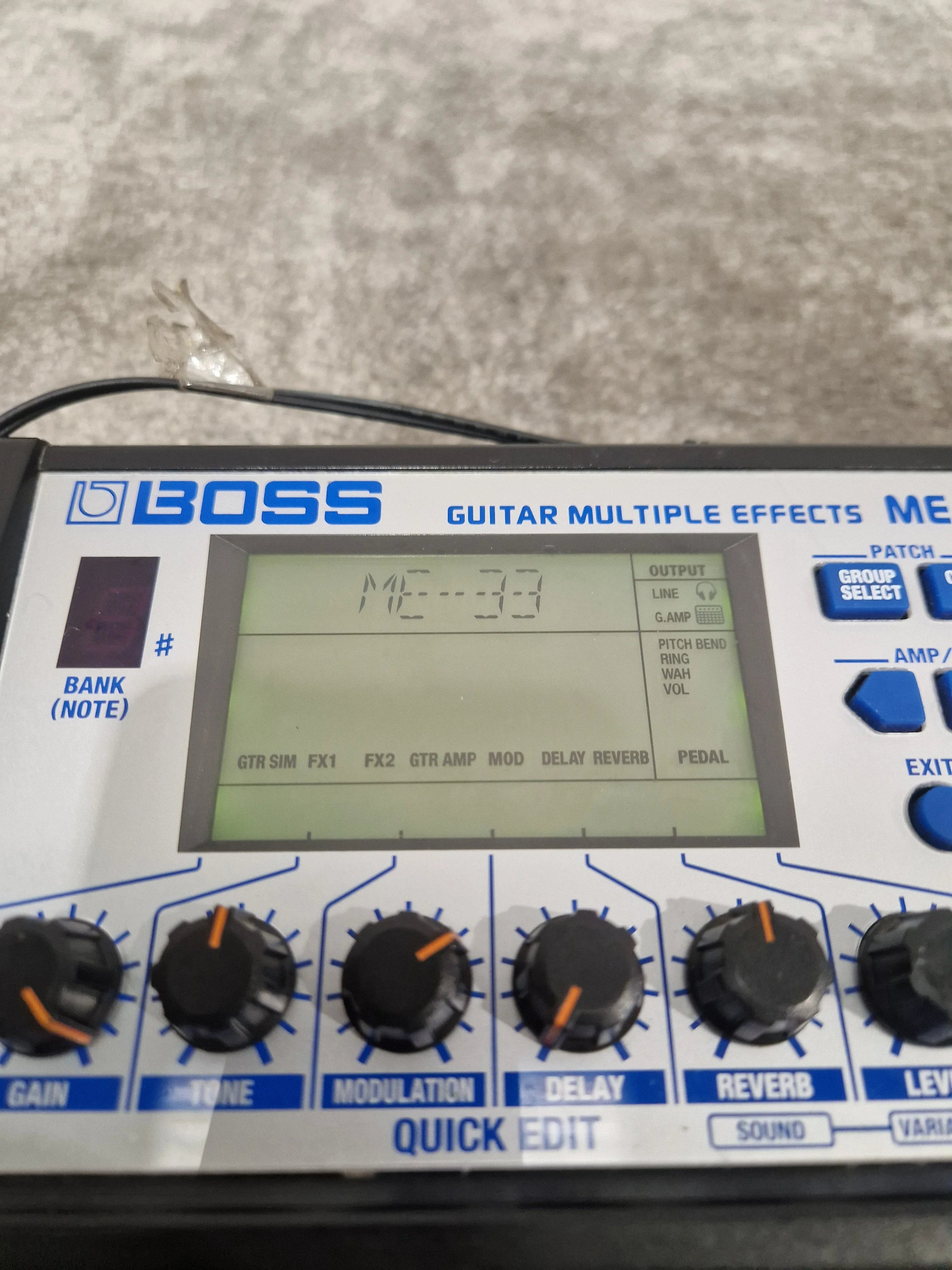 Boss ME-33 - Effects Pedal - Good - Image 9