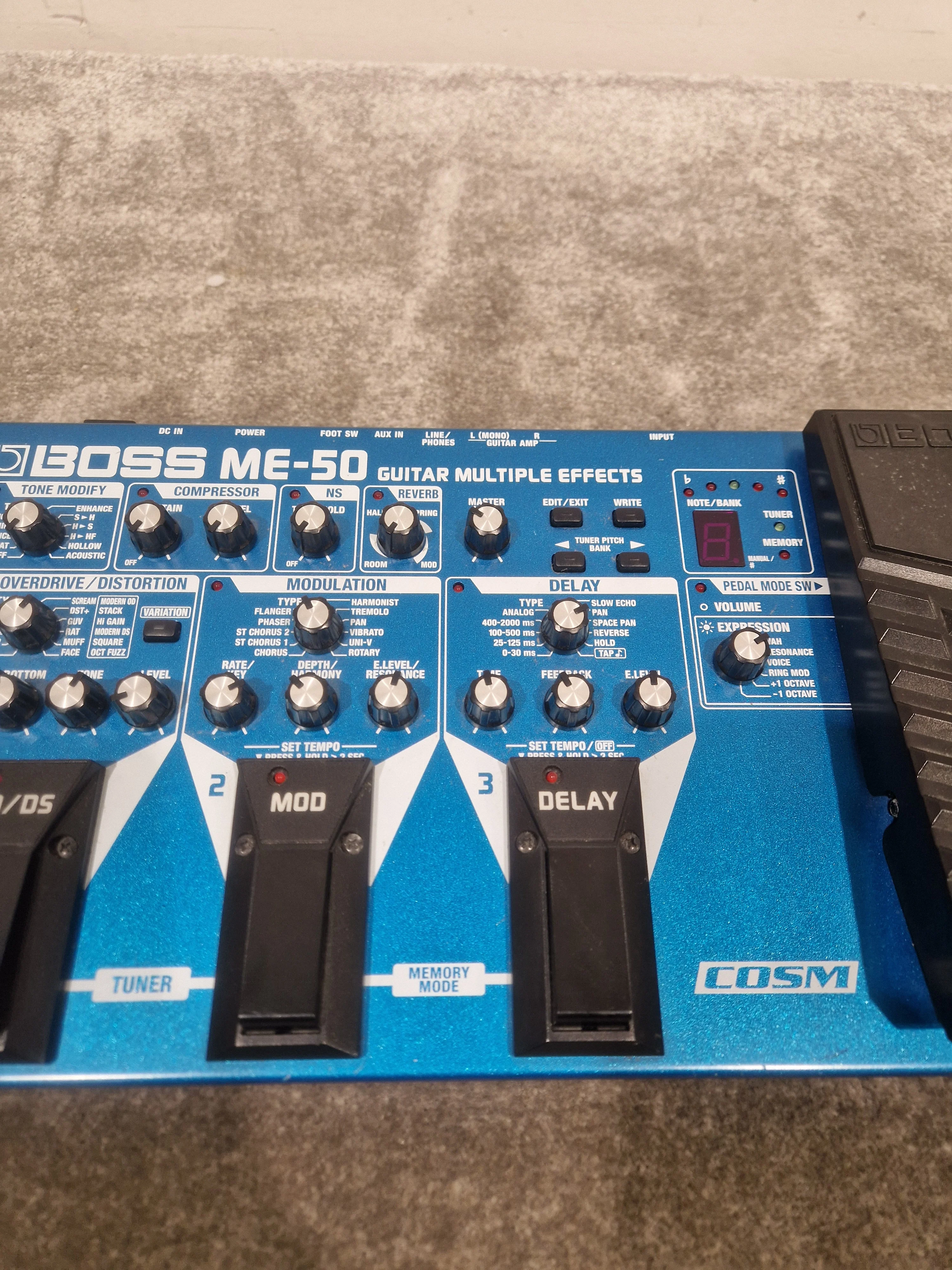 Boss ME-50 Effects Pedal - Multi-Effects Processor - Very Good - Image 6