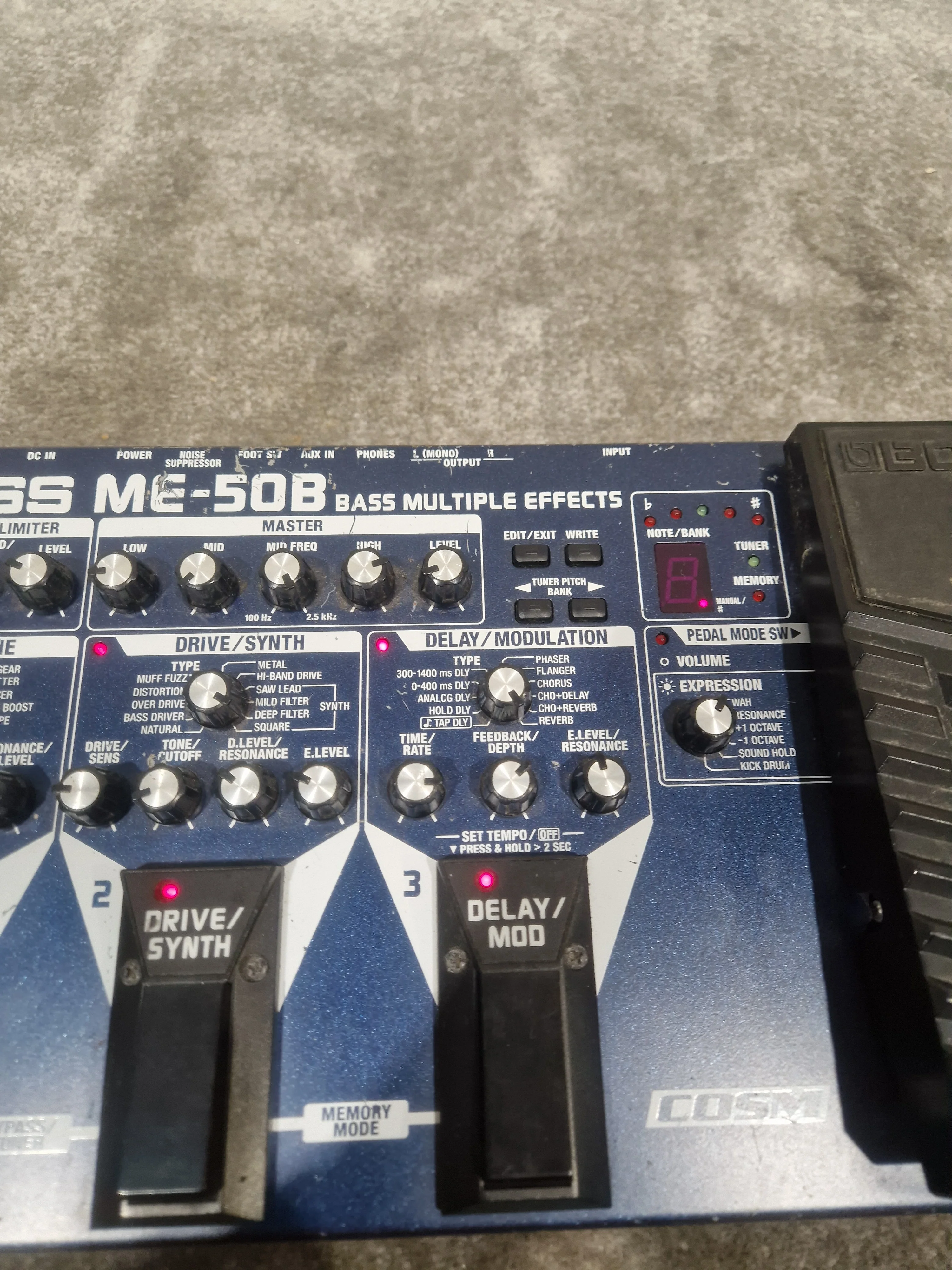 Boss ME-50B Effects Pedal - Bass Multi-Effects - Good - Image 12