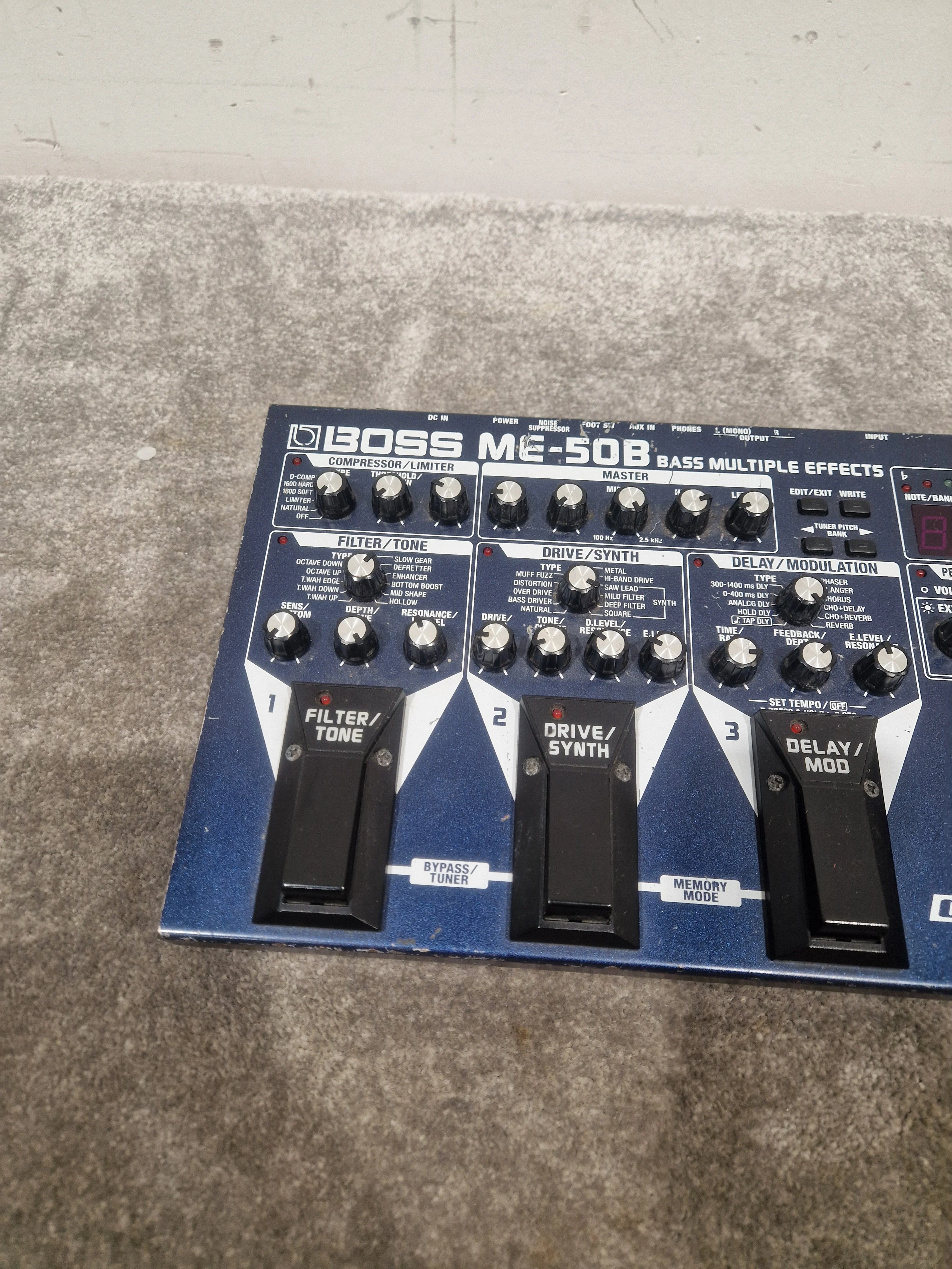 Boss ME-50B Effects Pedal - Bass Multi-Effects - Good - Image 16