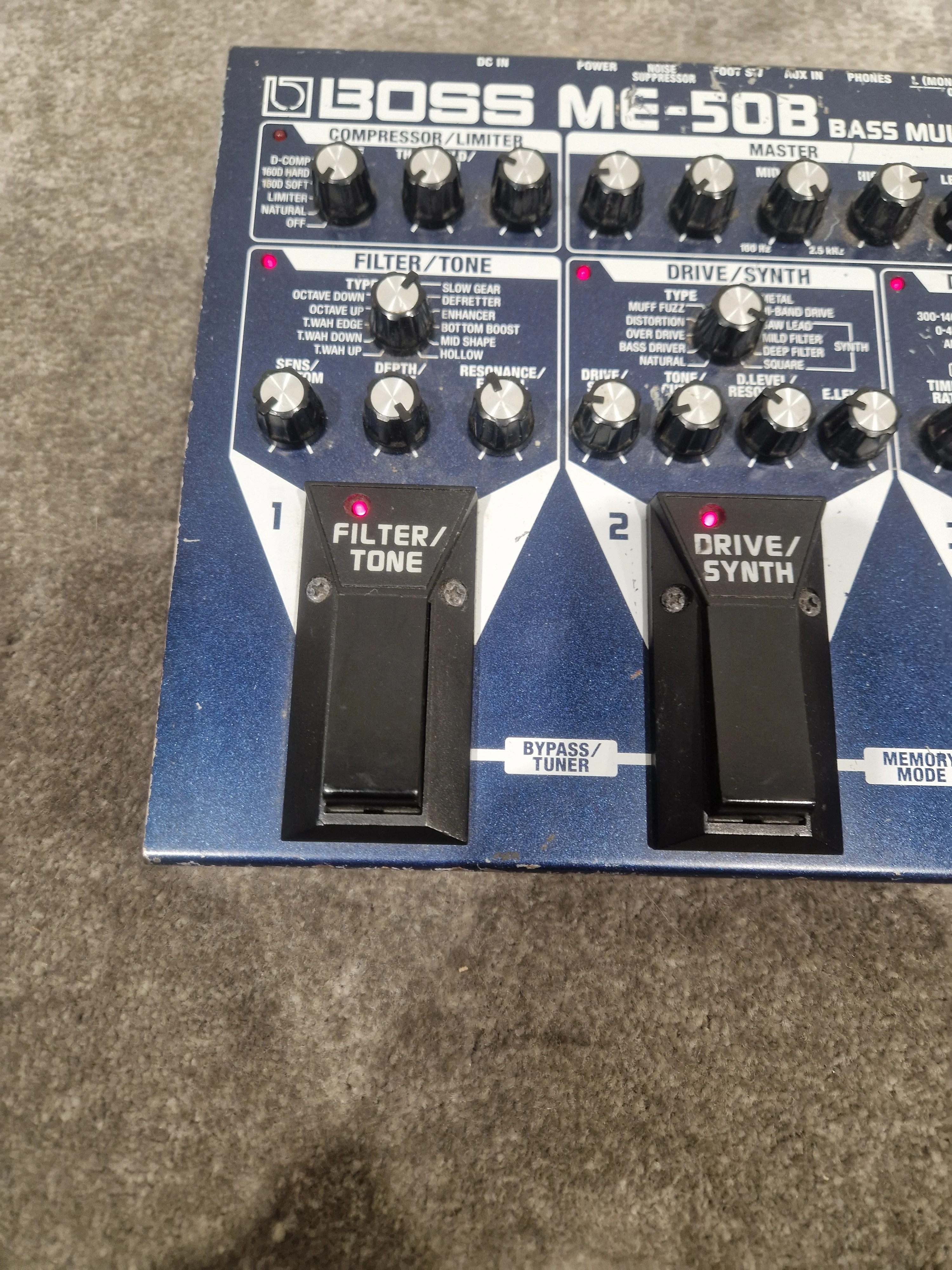 Boss ME-50B Effects Pedal - Bass Multi-Effects - Good - Image 21