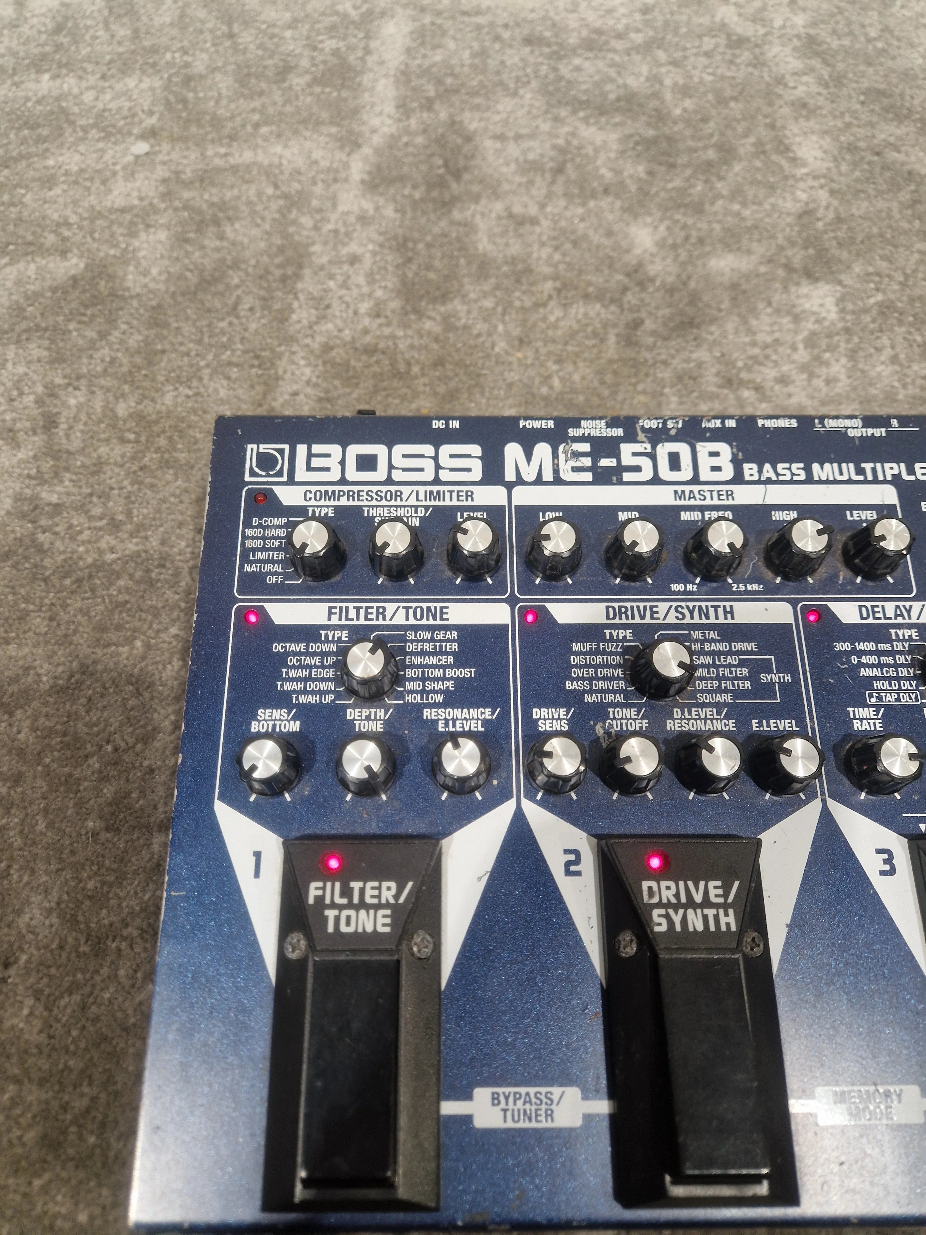 Boss ME-50B Effects Pedal - Bass Multi-Effects - Good - Image 22