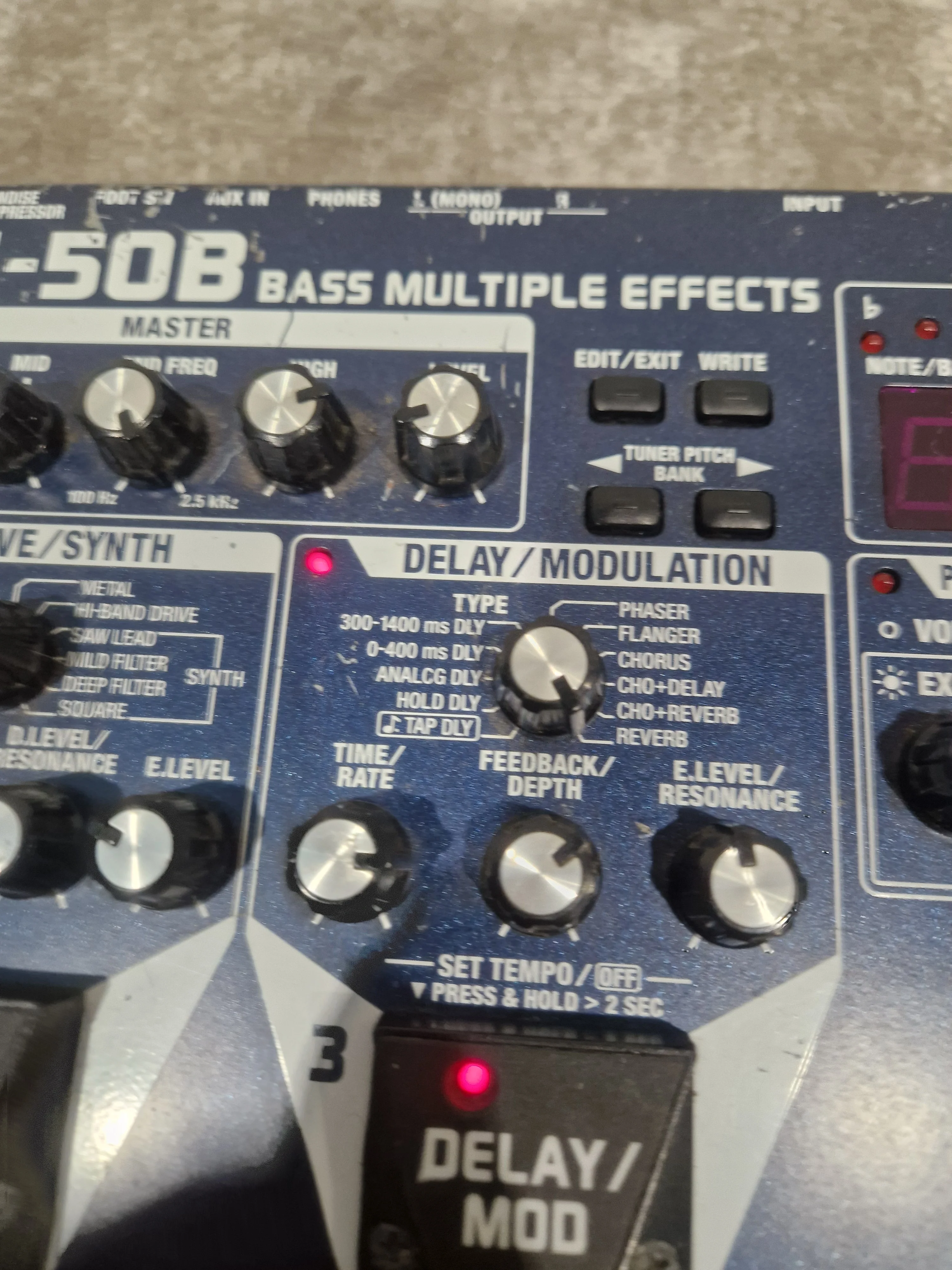 Boss ME-50B Effects Pedal - Bass Multi-Effects - Good - Image 5