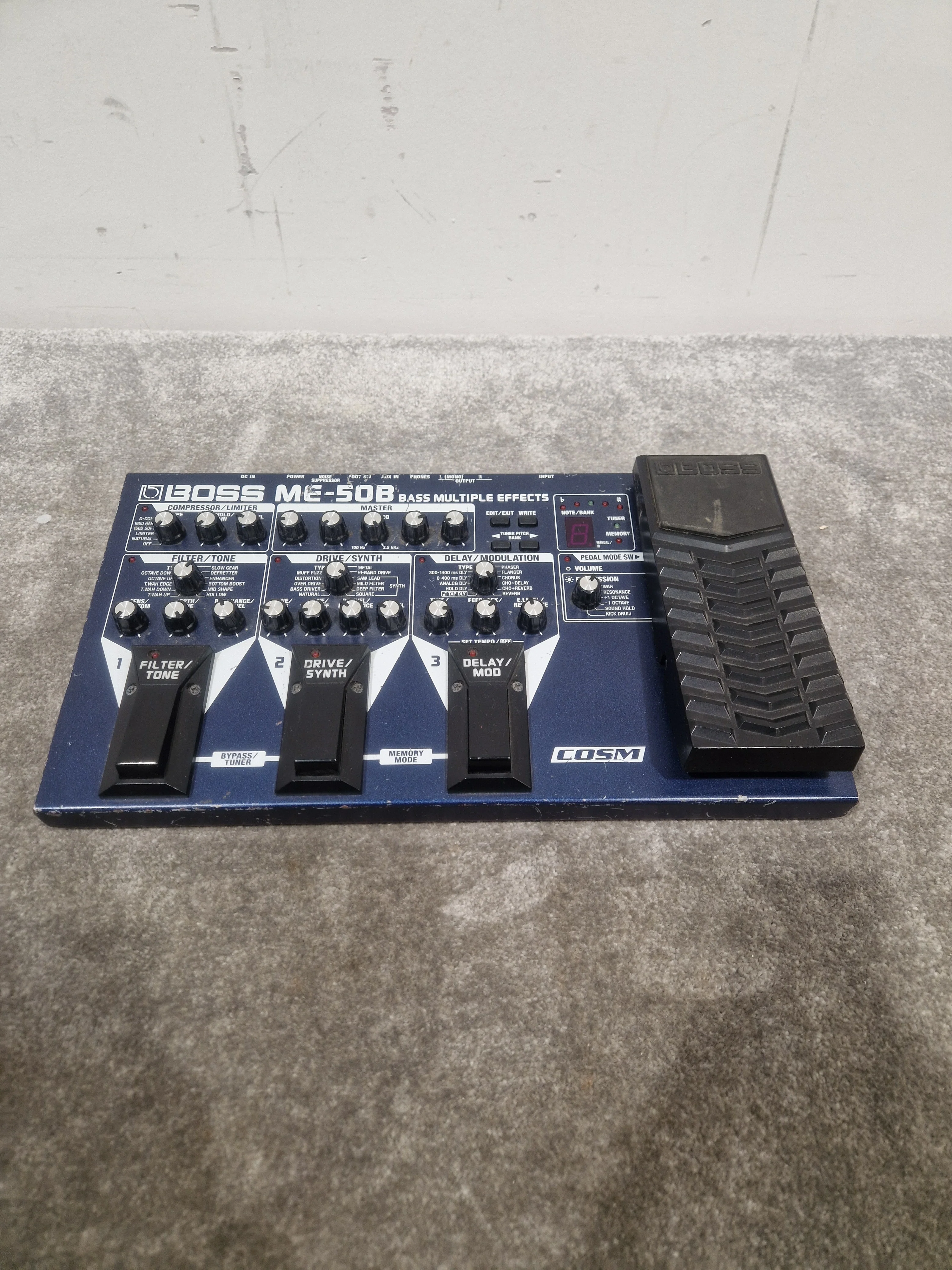 Boss ME-50B Effects Pedal - Bass Multi-Effects - Good - Image 6