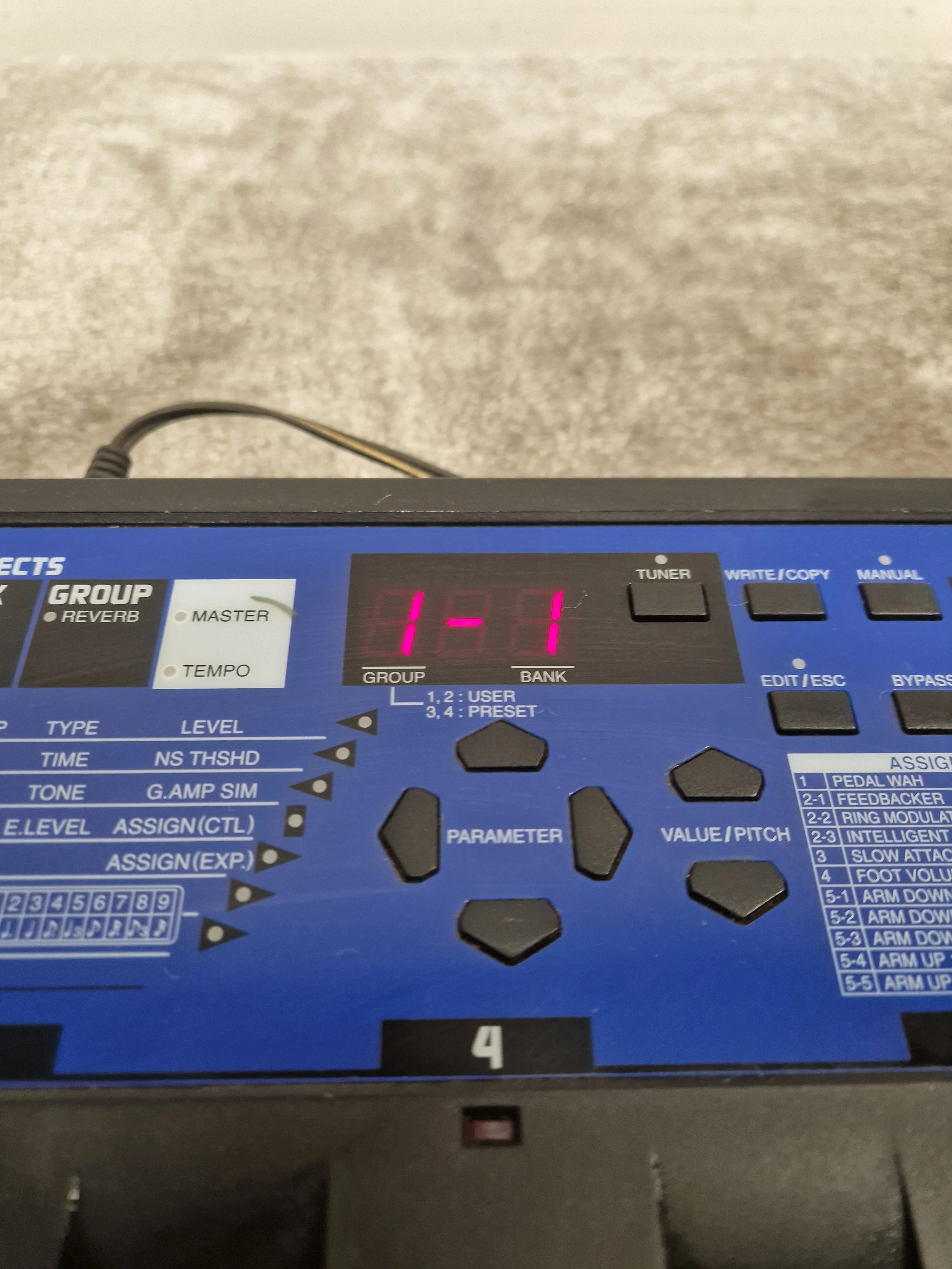 Boss ME-8 - Guitar Multi-Effects Processor - Good w/ Power Supply, Manuals - Image 12