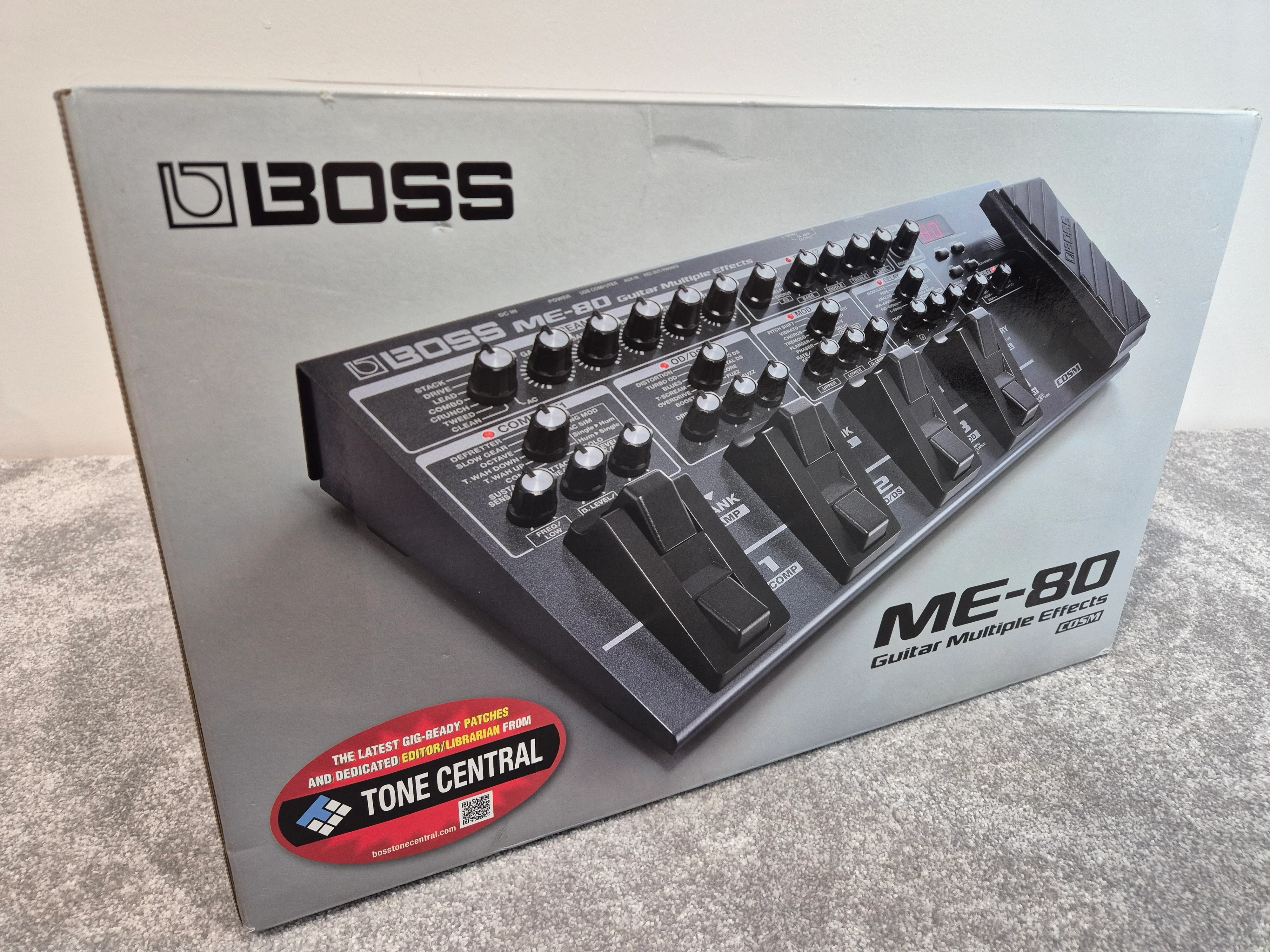 Boss ME-80 - Compact Multi-Effects Pedal - Original Box and Power Supply - Image 11