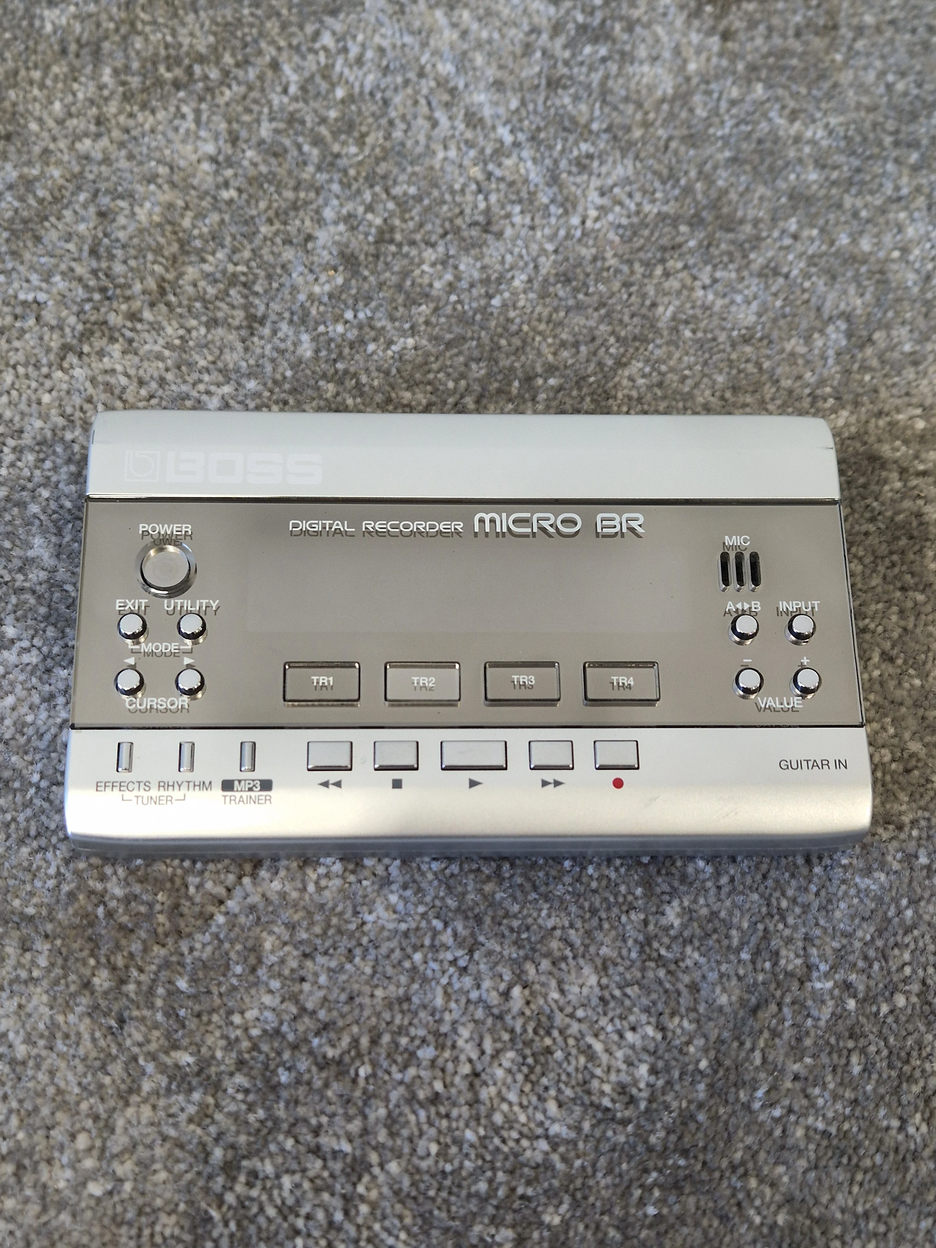 BOSS Micro BR Digital Recorder – 4-Track Studio, MP3 Playback, Multi-Effects, Built-In Mic – Ultra Portable-Very Good - Image 2
