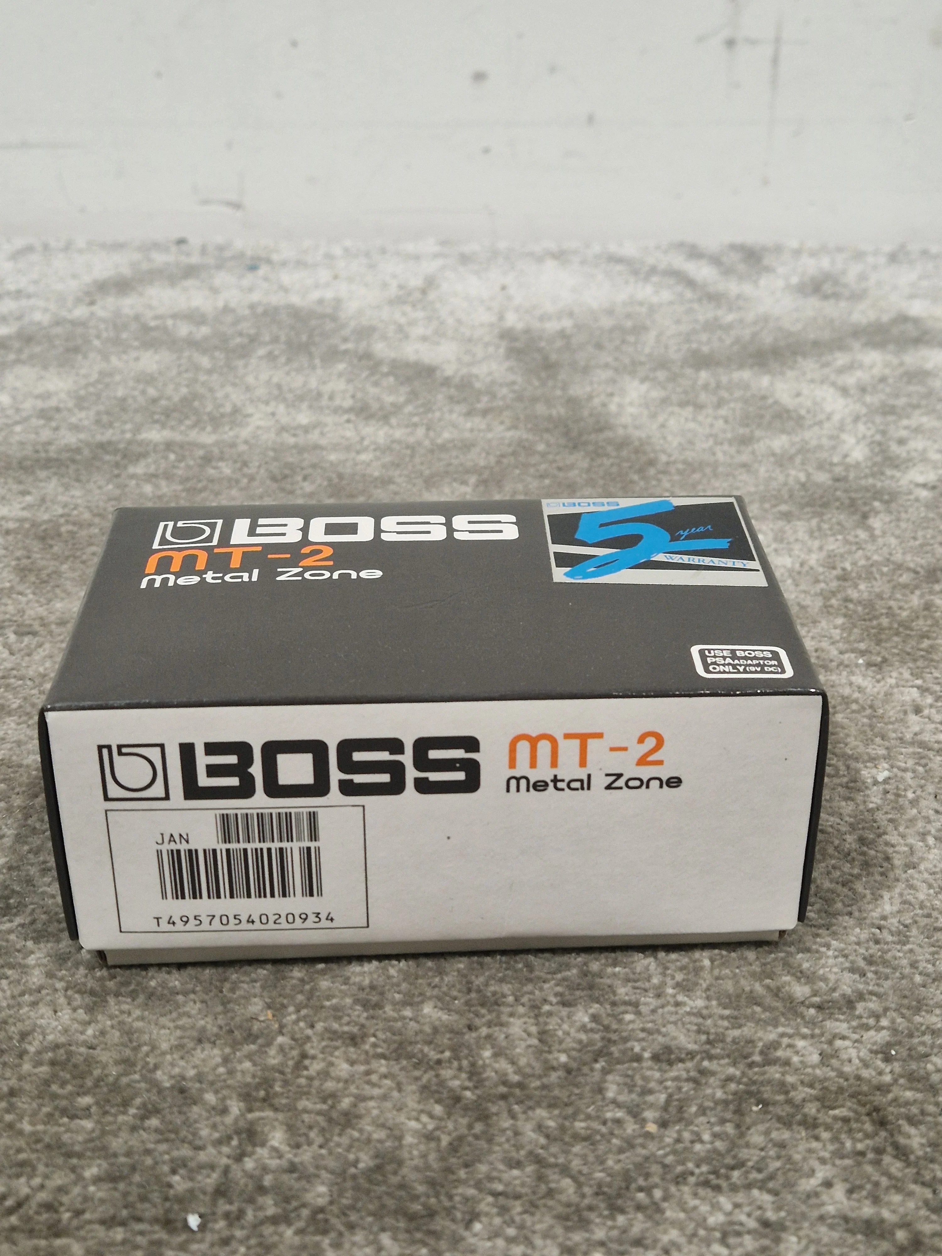 Boss MT-2 - Metal Zone Distorion Effects Pedal - Excellent w/ Original Box - Image 3