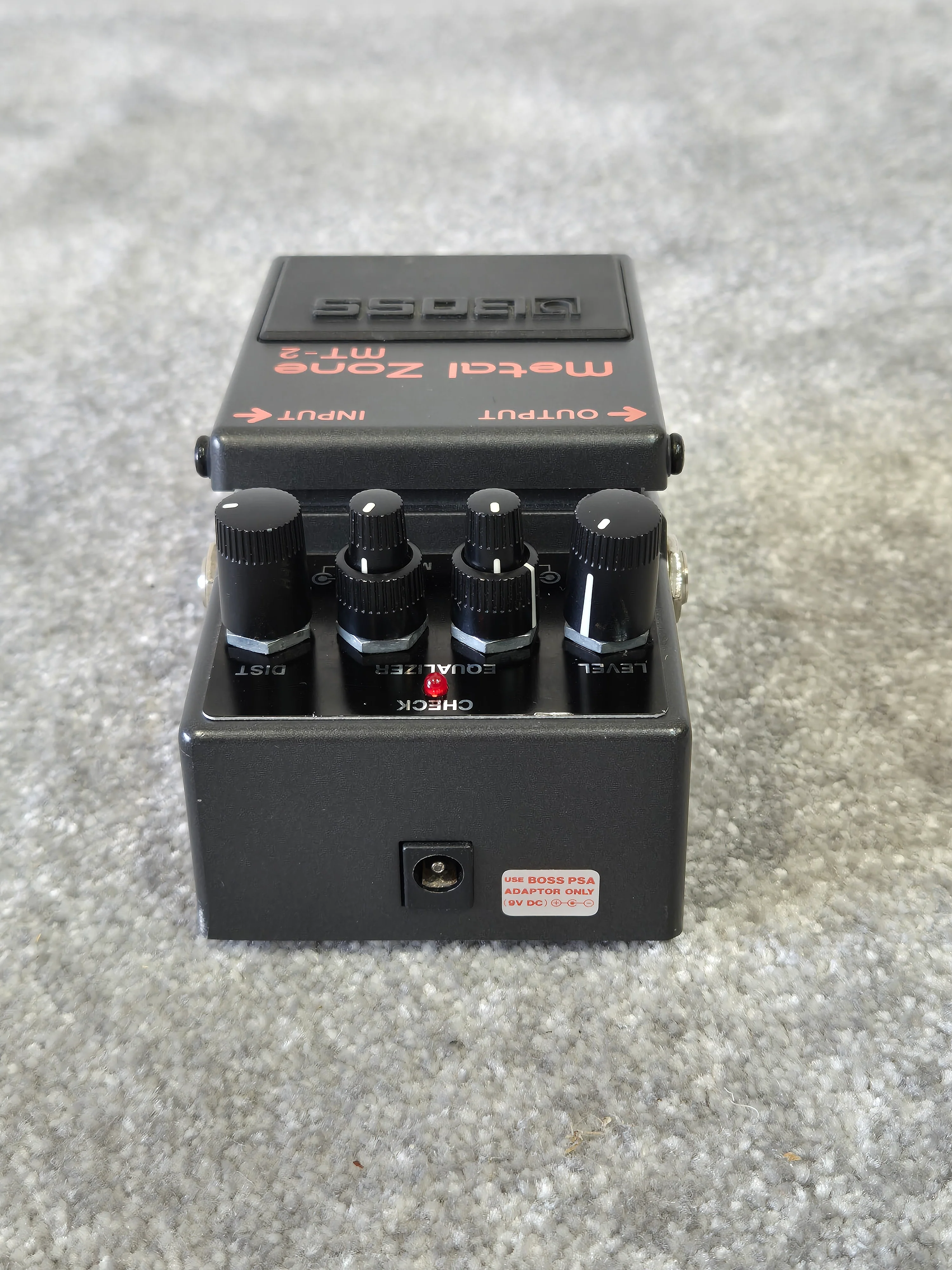 Boss MT-2 Metal Zone - Heavy Metal/Rock Distortion Pedal w/Power Cable - Image 4