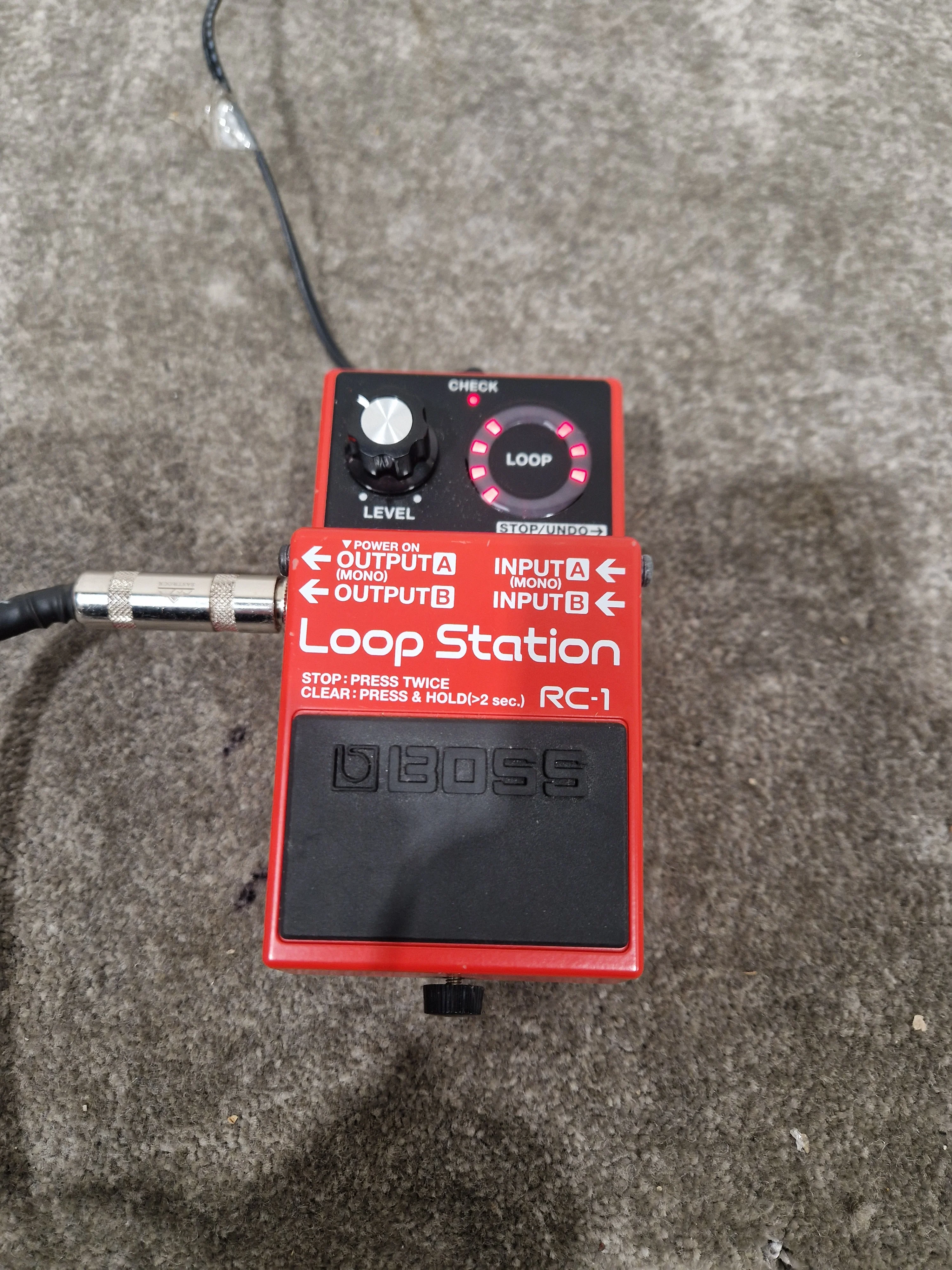 Boss RC-1 - Loop Station - Red - Excellent - Image 10