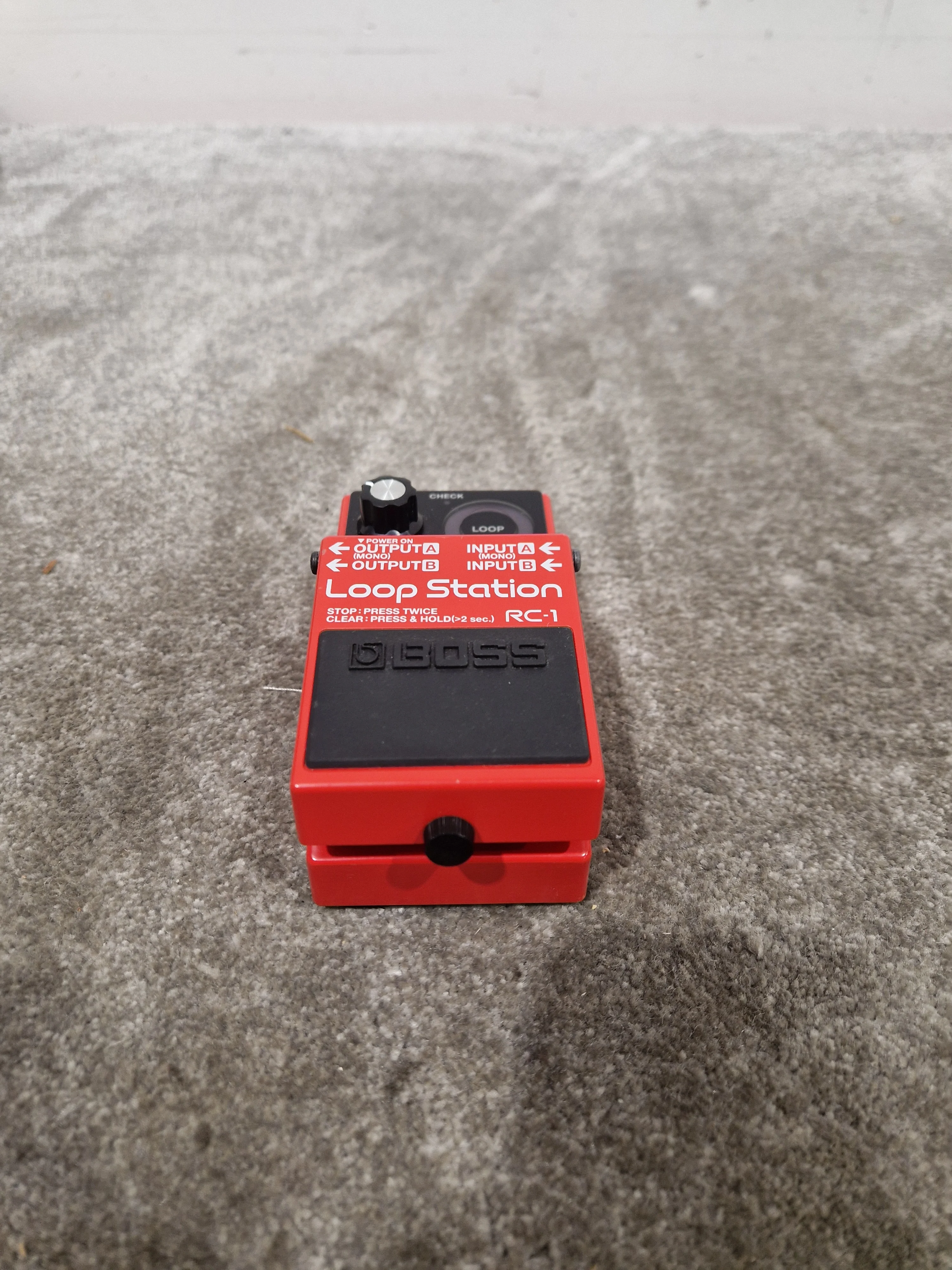 Boss RC-1 - Loop Station - Red - Excellent - Image 8
